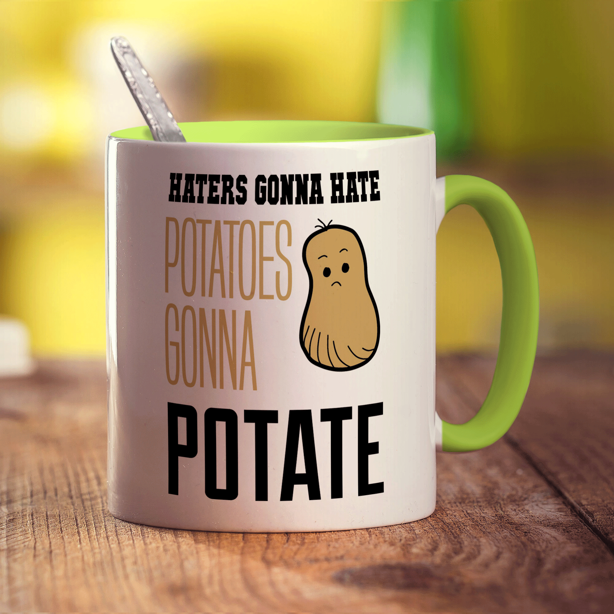 Haters Gonna Hate ' Potatoes Gonna Potate Mug