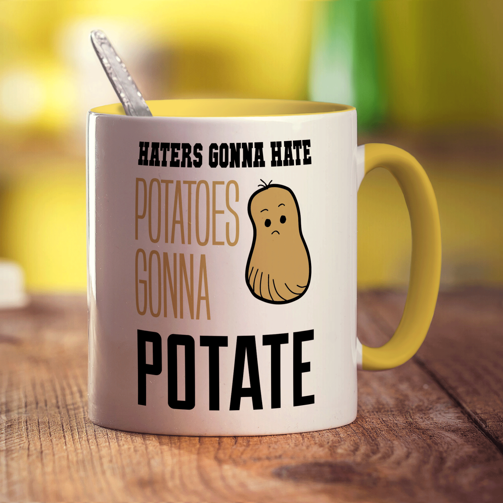 Haters Gonna Hate ' Potatoes Gonna Potate Mug