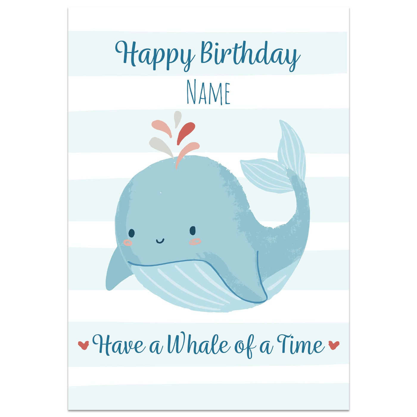 Have a Whale of a Time Birthday Card