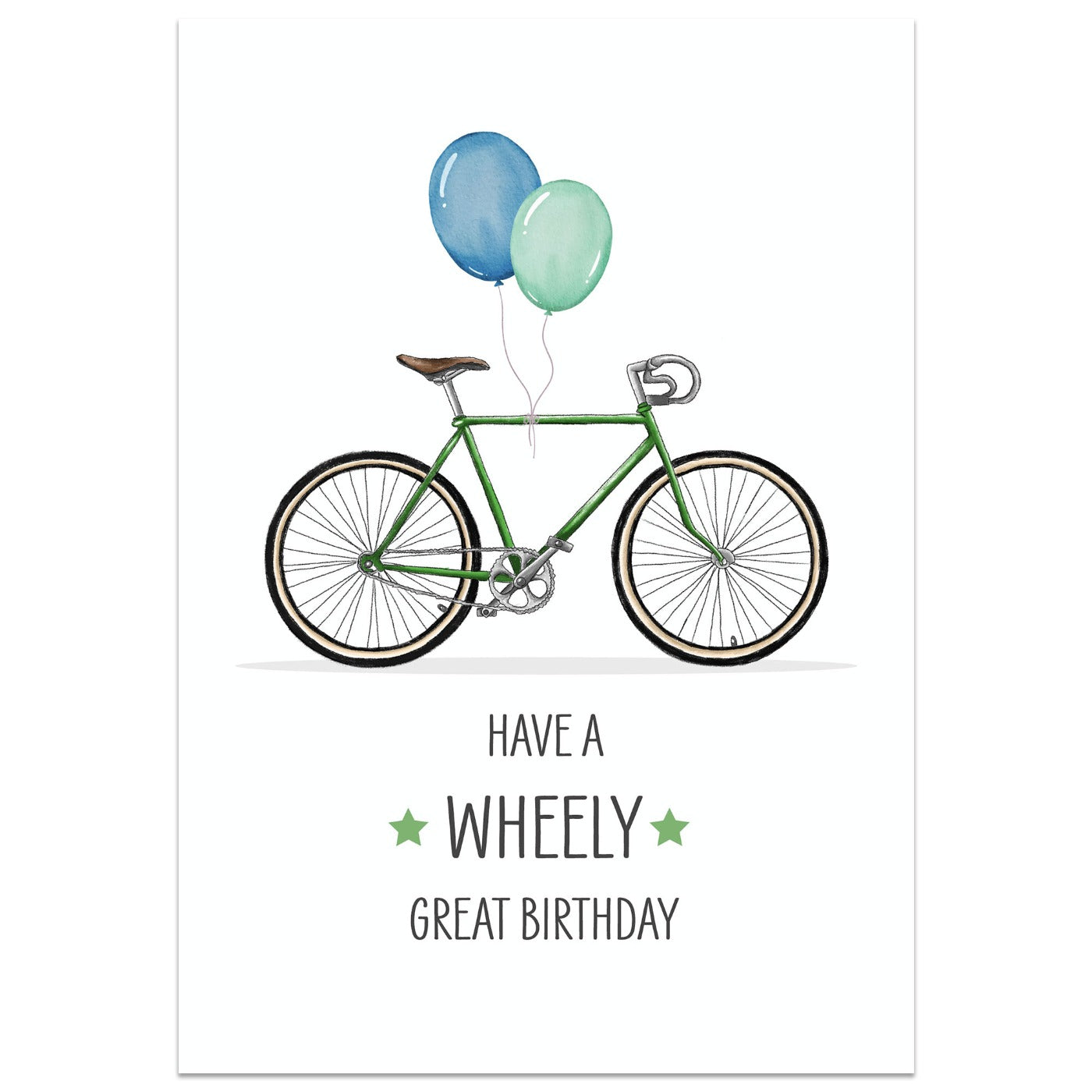 Have a Wheely Great Birthday Card