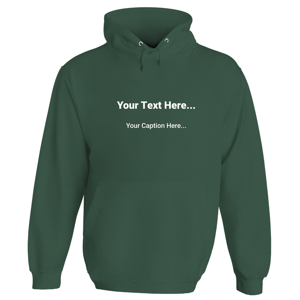 Personalised Header and Caption Hoodie