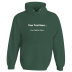 Personalised Header and Caption Hoodie