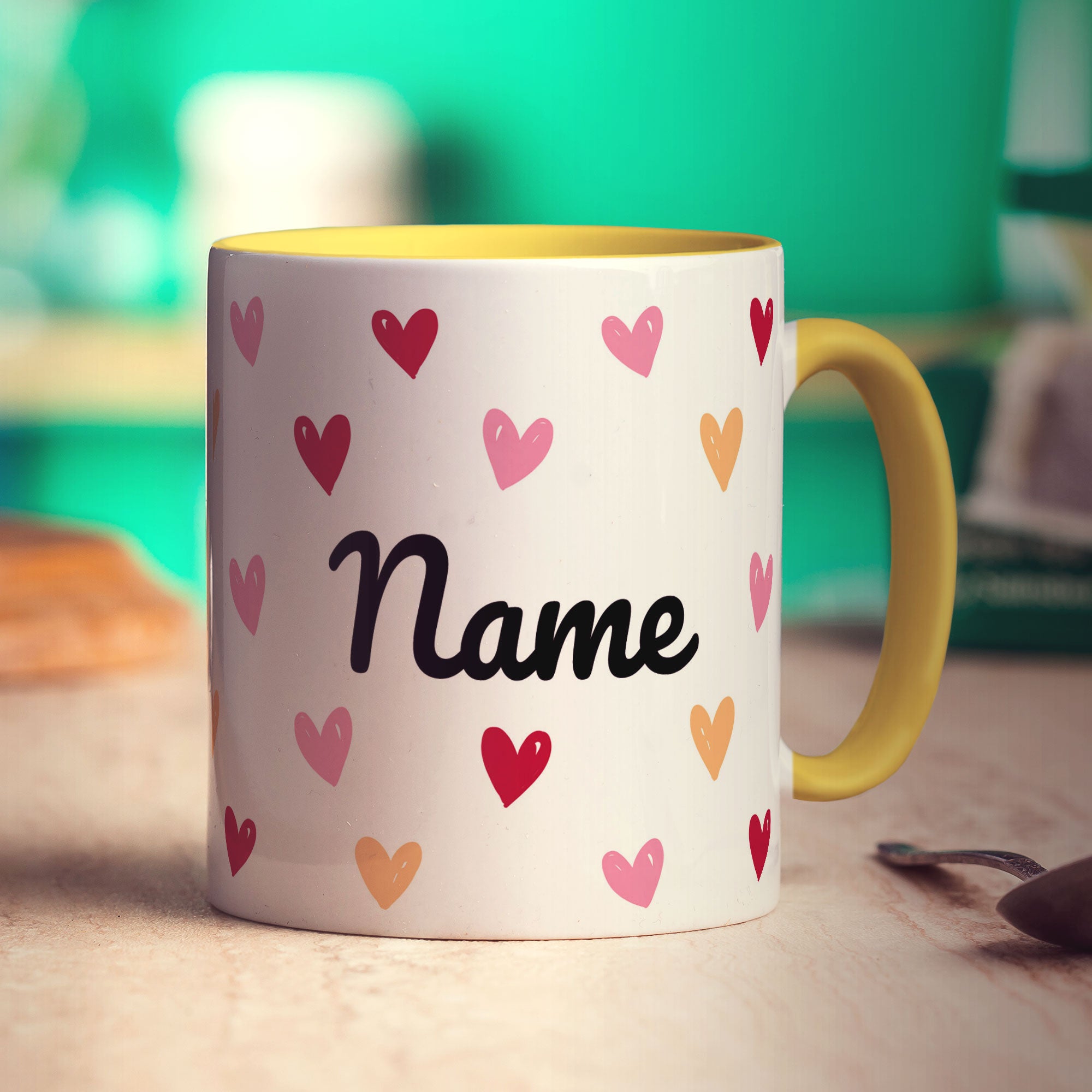 Heart Name Mug