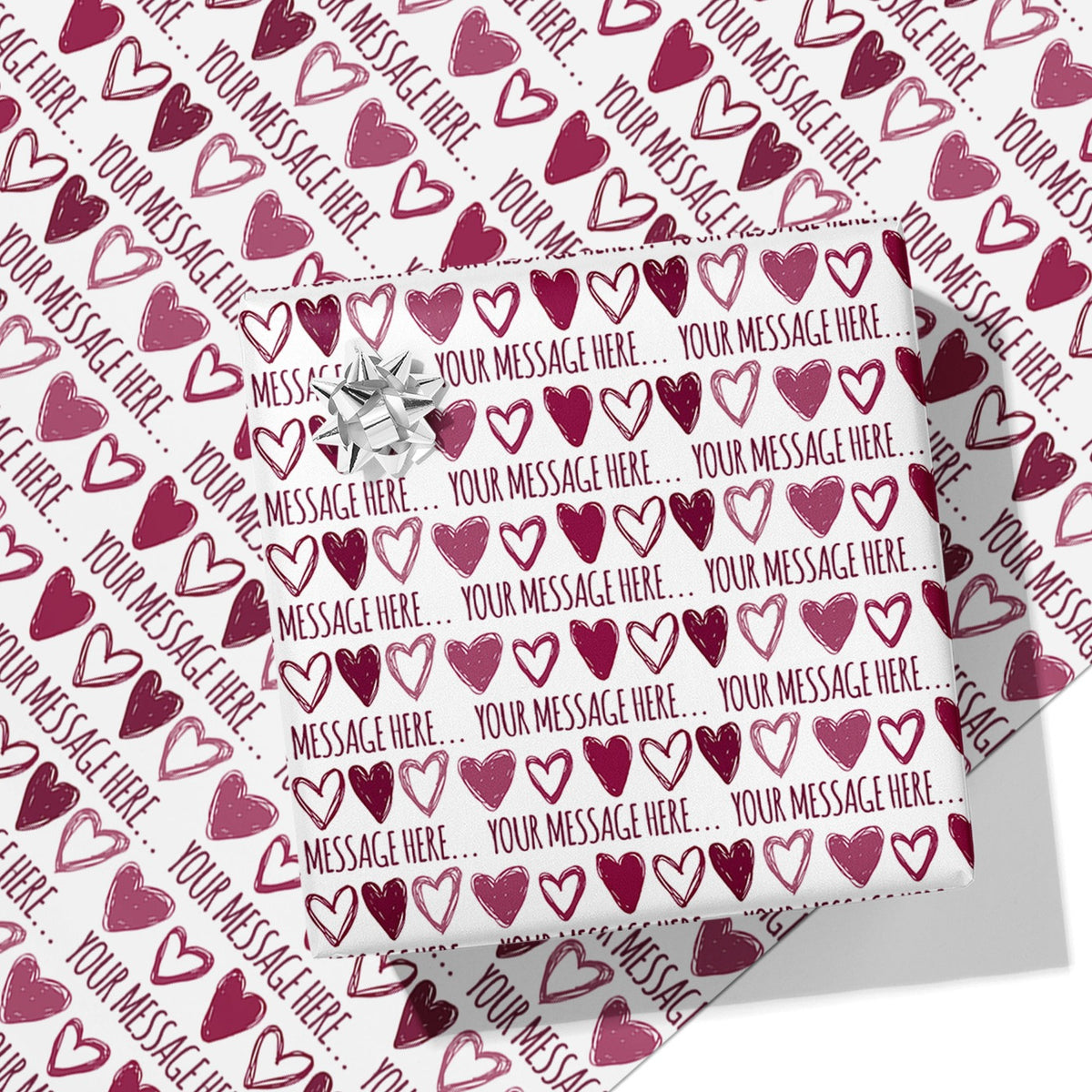 Heart Pattern Wrapping Paper