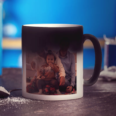 Magic Heat Sensitive Double Sided Photo Mug