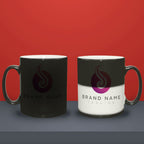 Promotional Heat Sensitive Double Sided Photo Mug