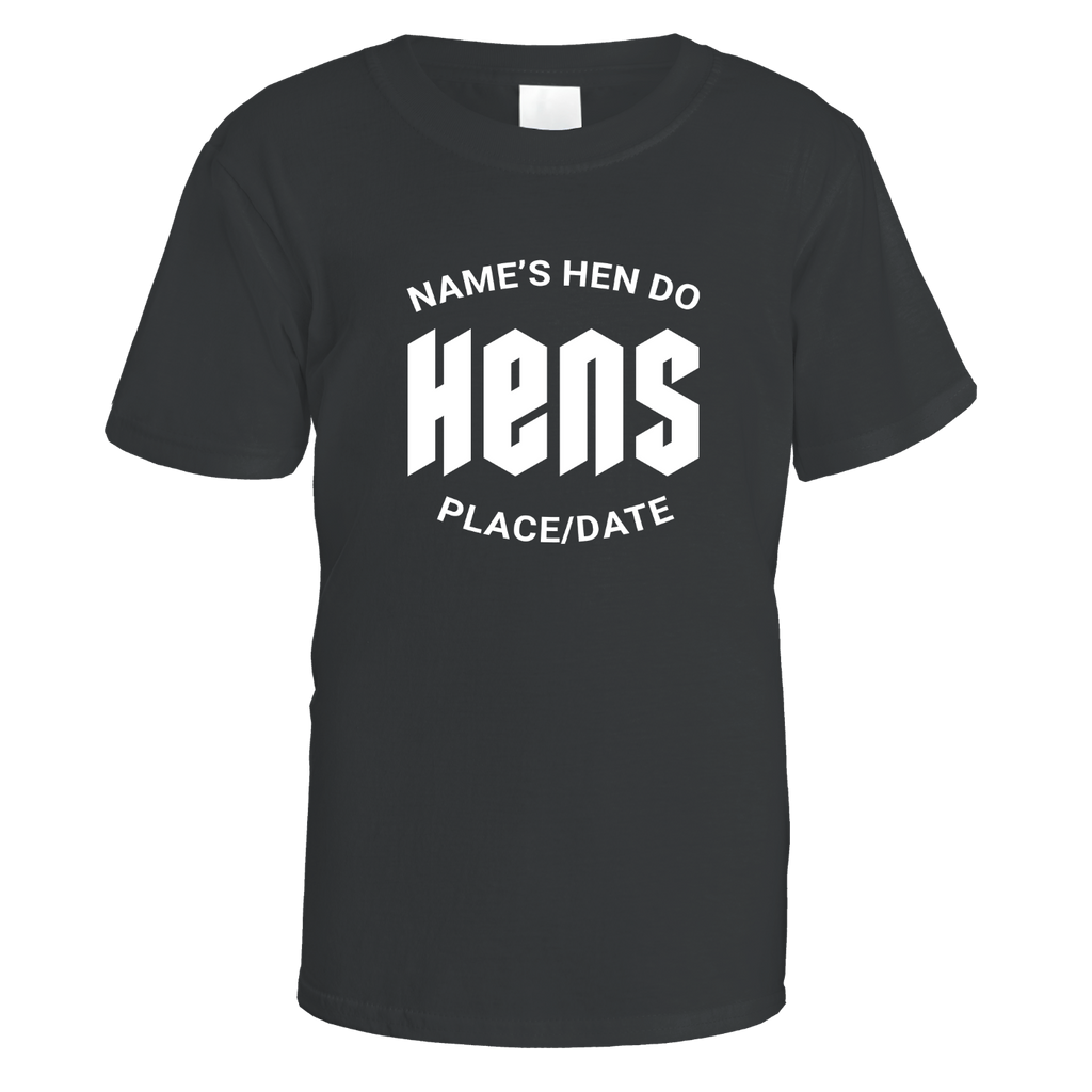 Blackletter Hens Hen Do T-Shirt