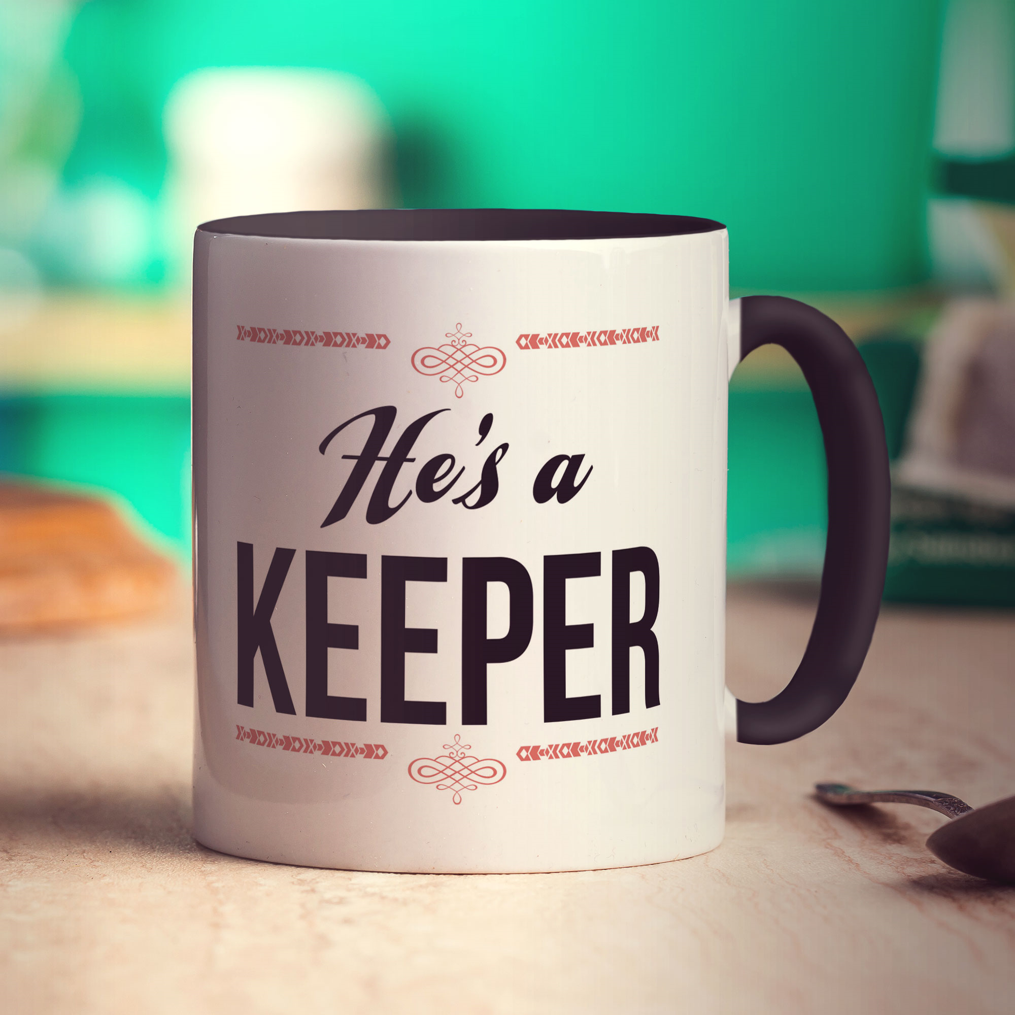 He's a Keeper Mug