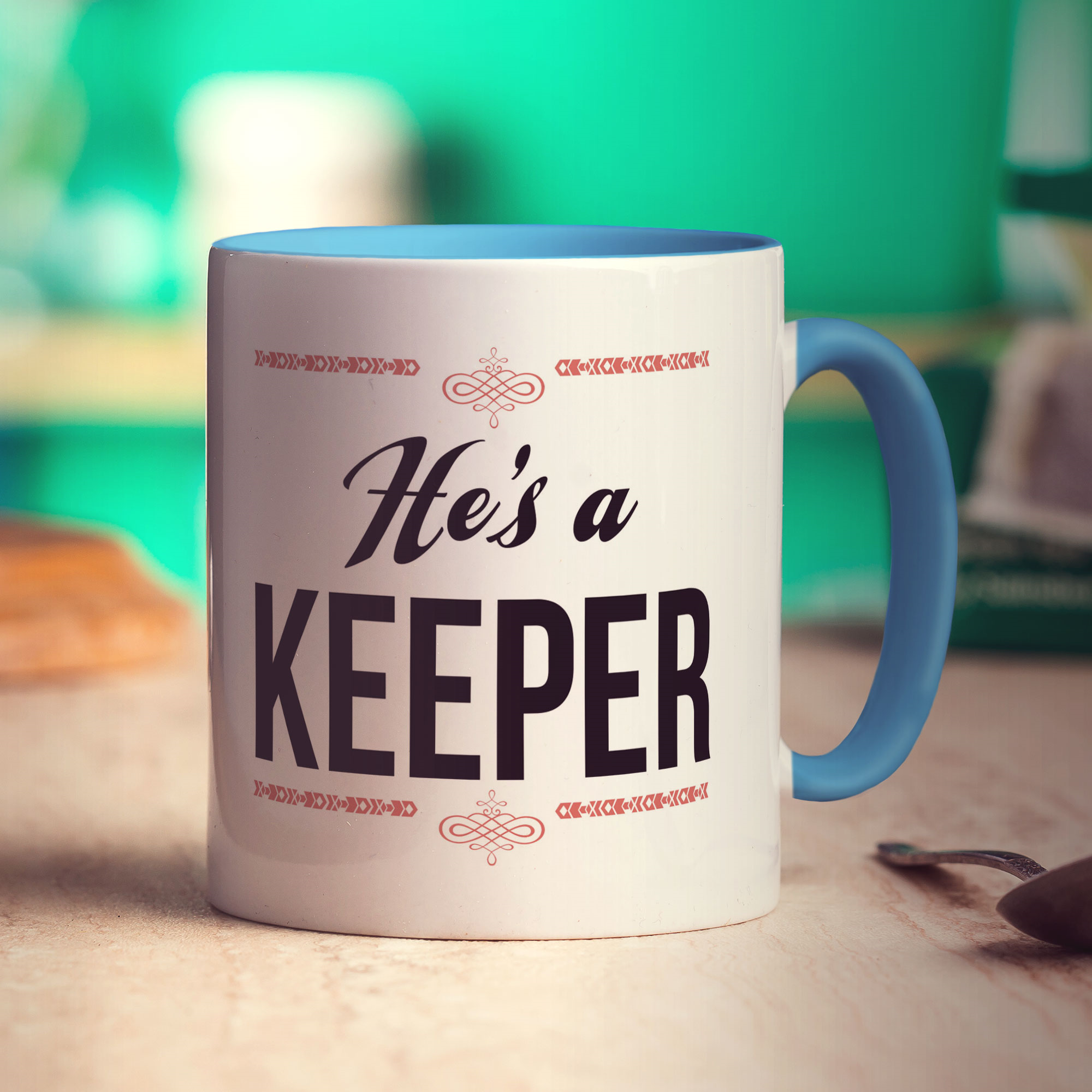 He's a Keeper Mug