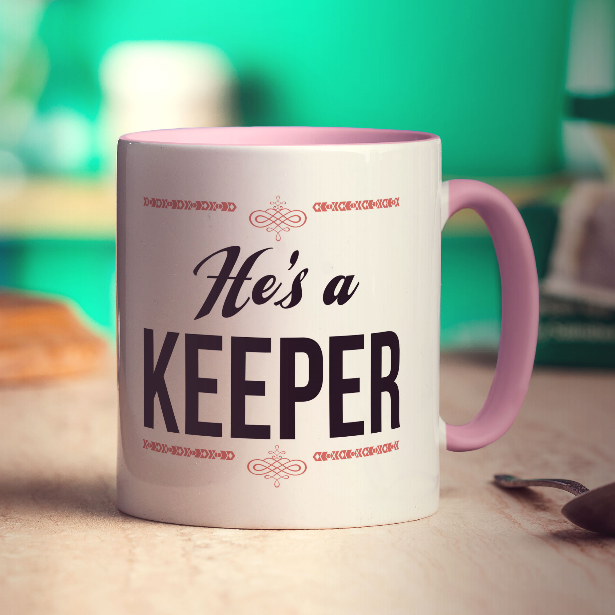 He's a Keeper Mug