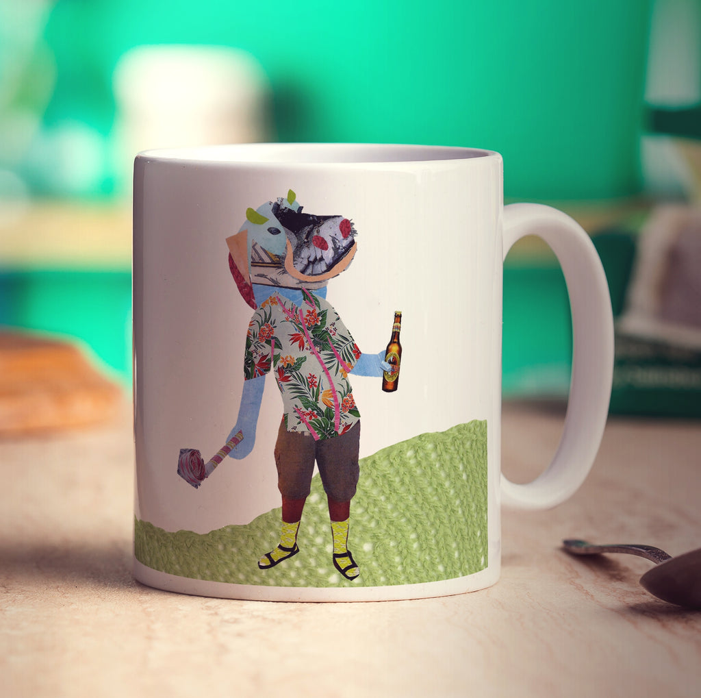 Birthday Hippo Mug by Zoe Spry