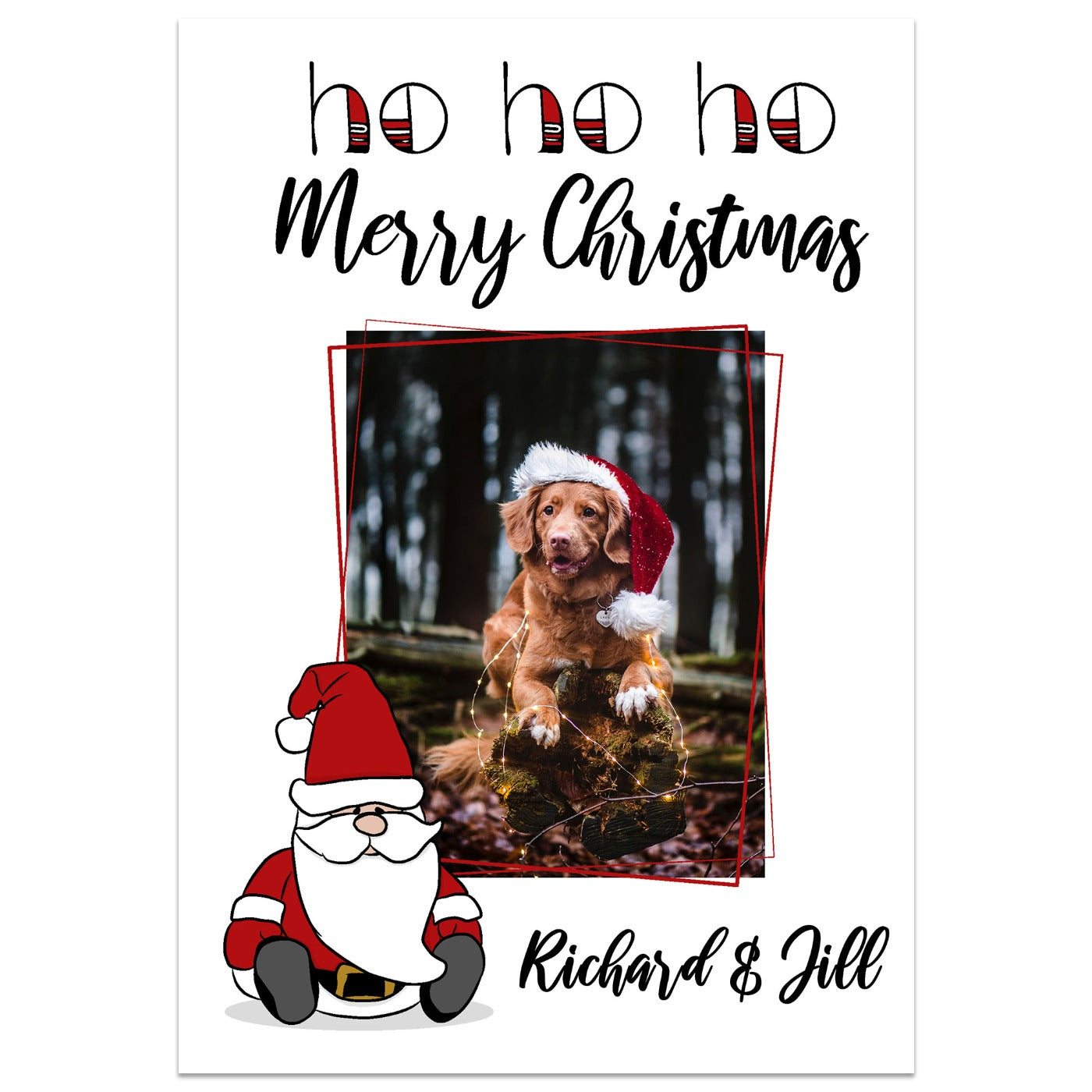 ho-ho-ho-christmas-photo-card-on-table