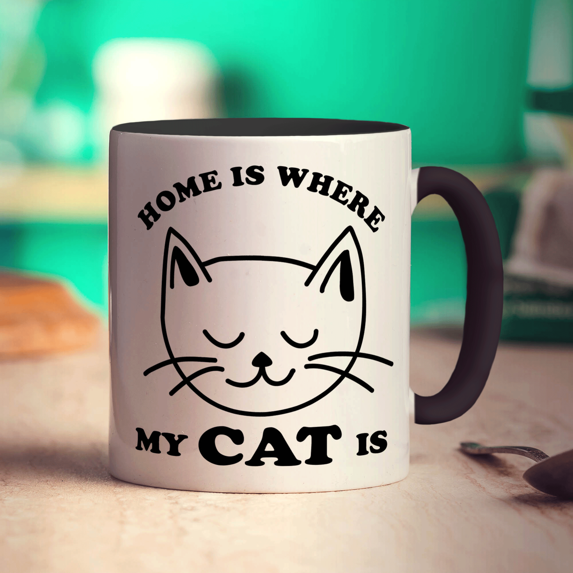 Home is Where My Cat is Mug