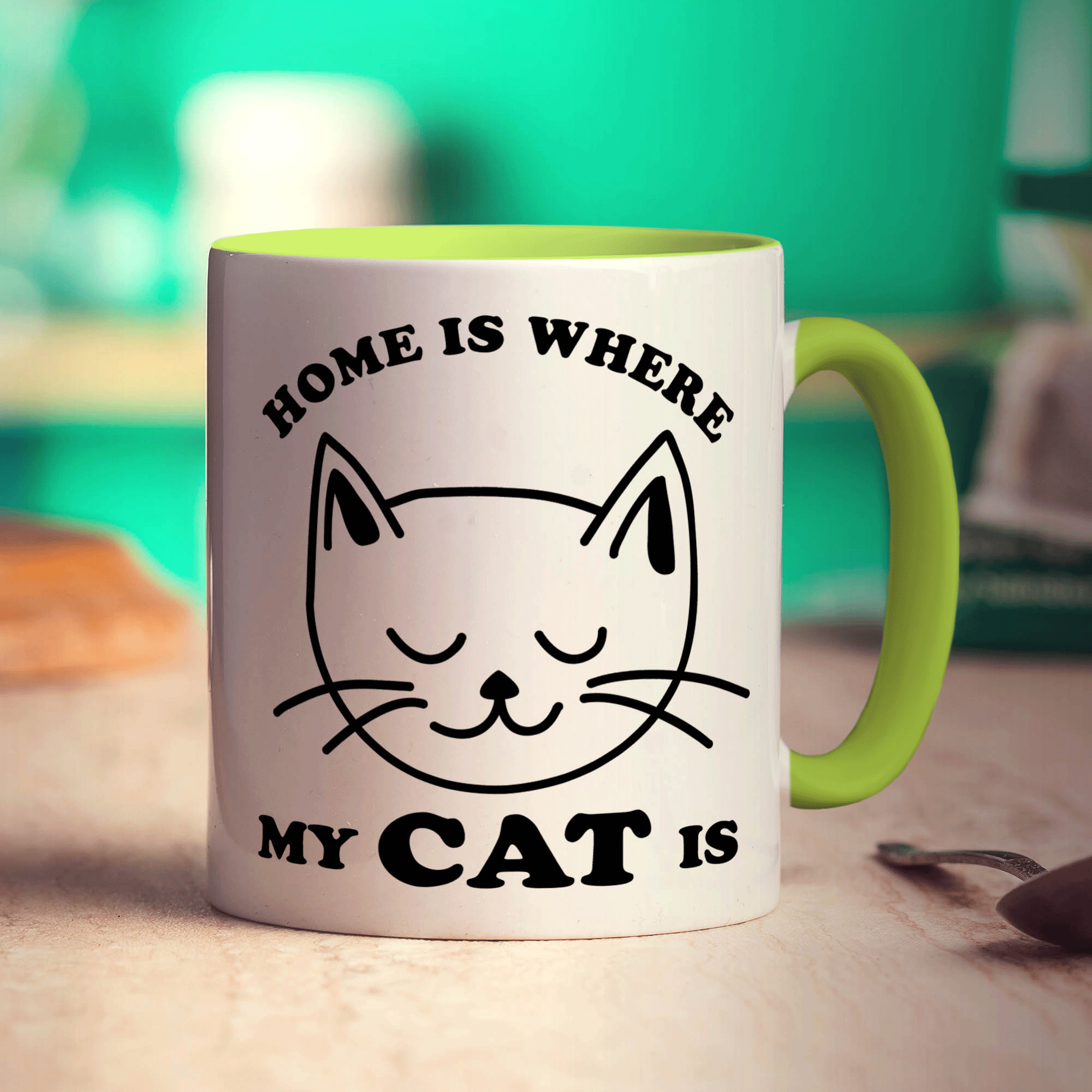 Home is Where My Cat is Mug