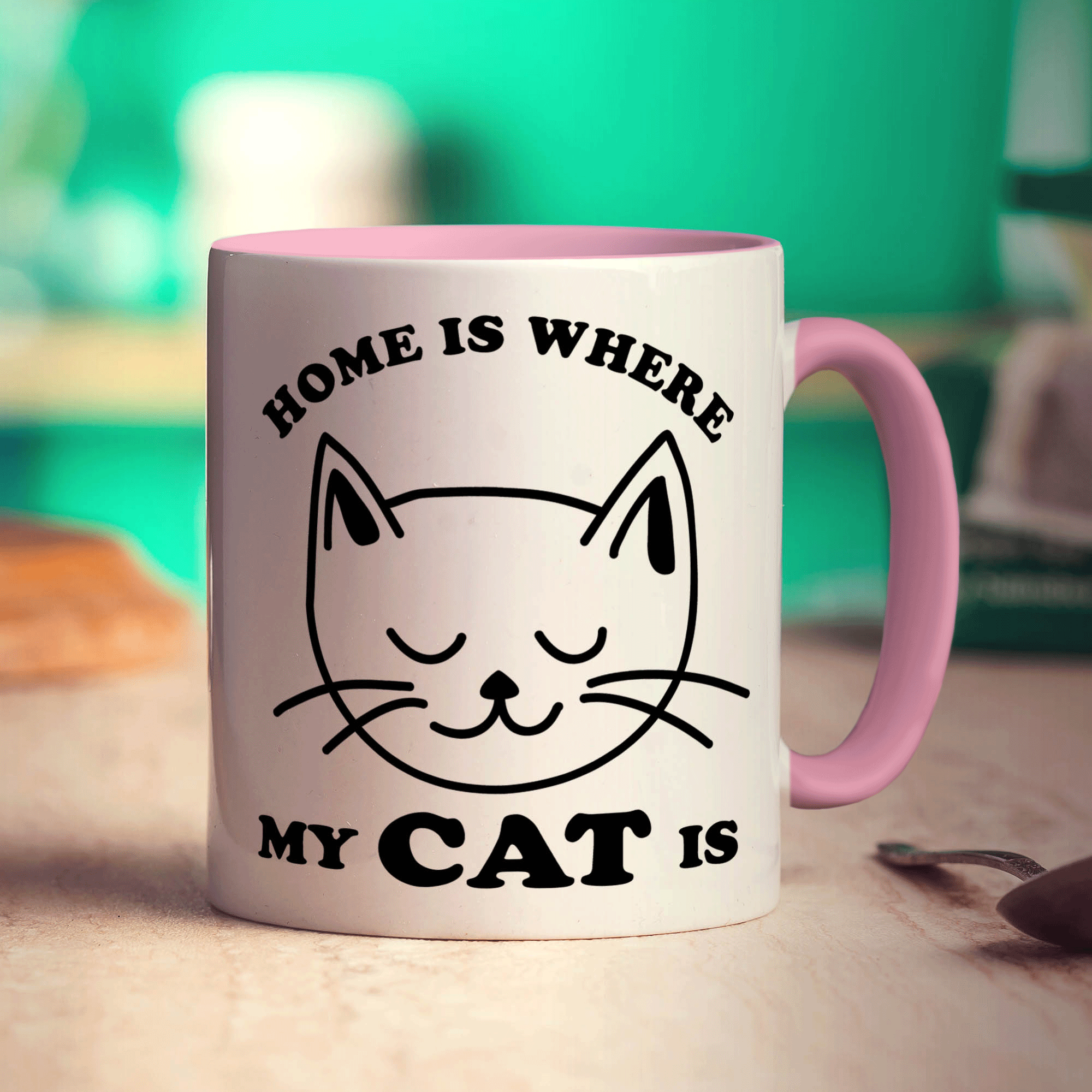 Home is Where My Cat is Mug