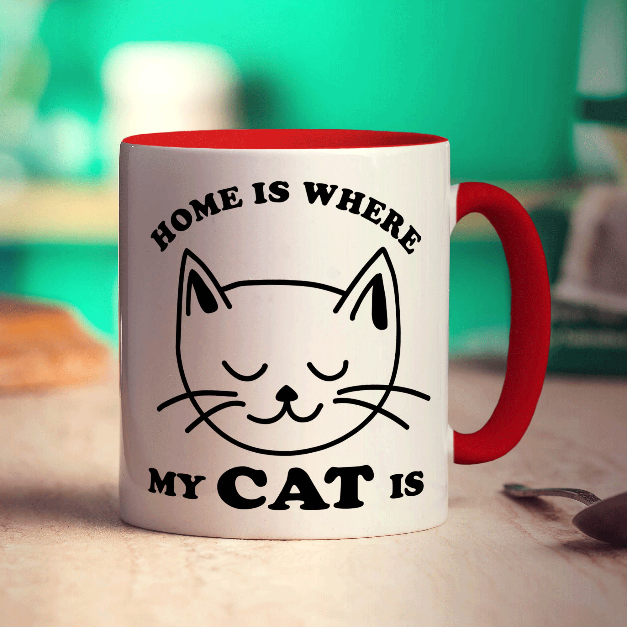 Home is Where My Cat is Mug