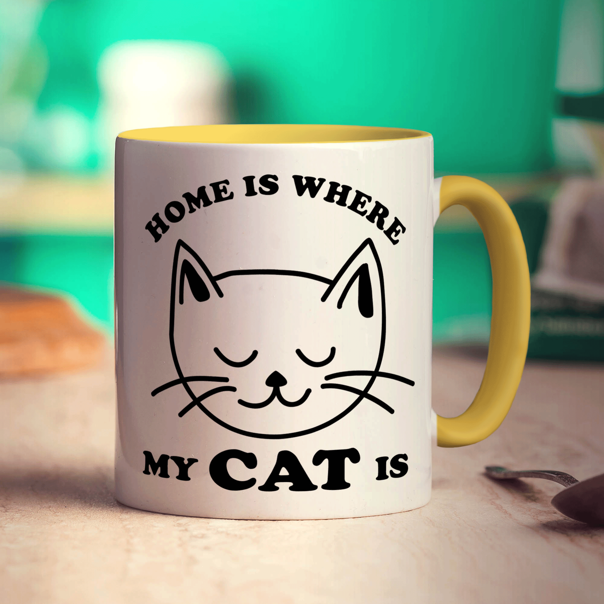 Home is Where My Cat is Mug
