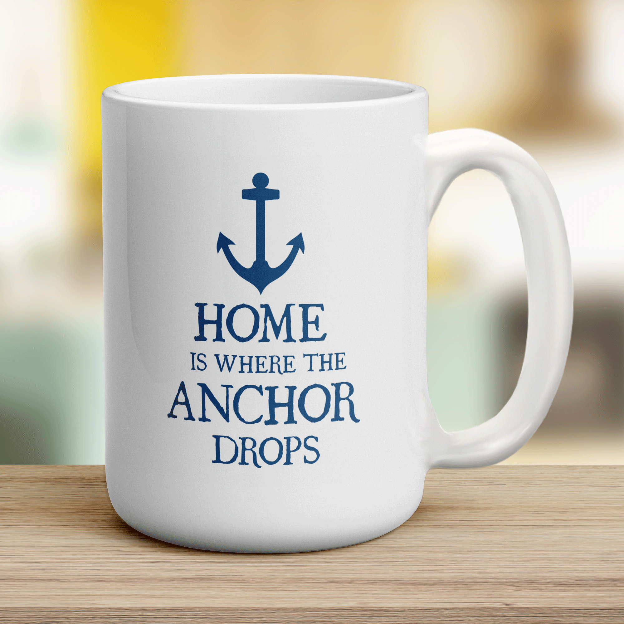 Home is Where the Anchor Drops Mug