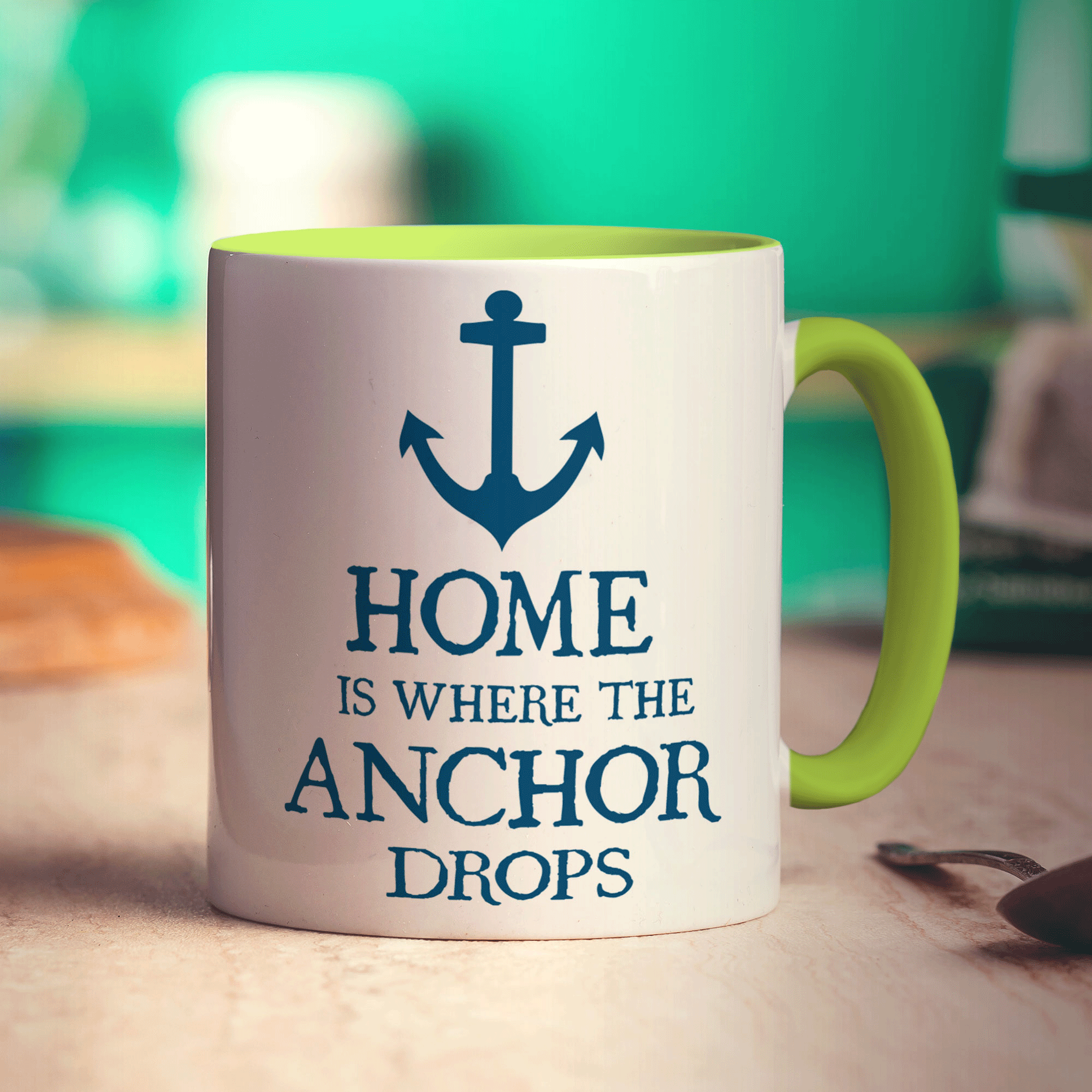 Home is Where the Anchor Drops Mug