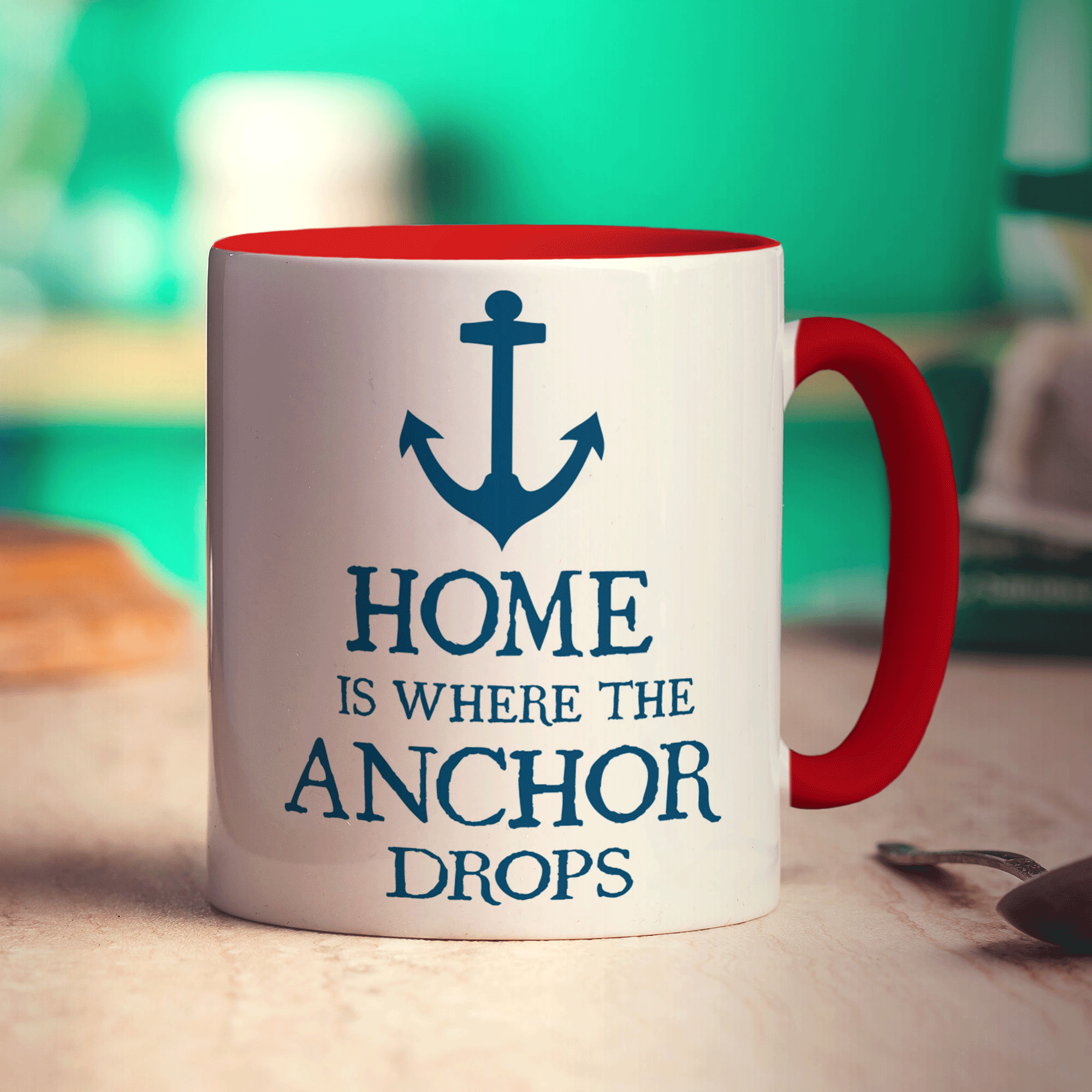 Home is Where the Anchor Drops Mug
