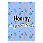 Hooray Congratulations Card