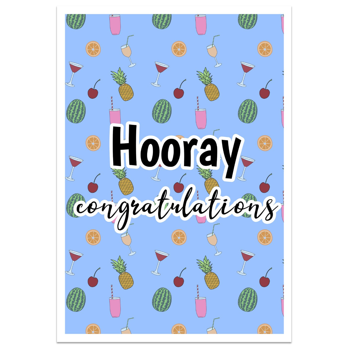 Hooray Congratulations Card