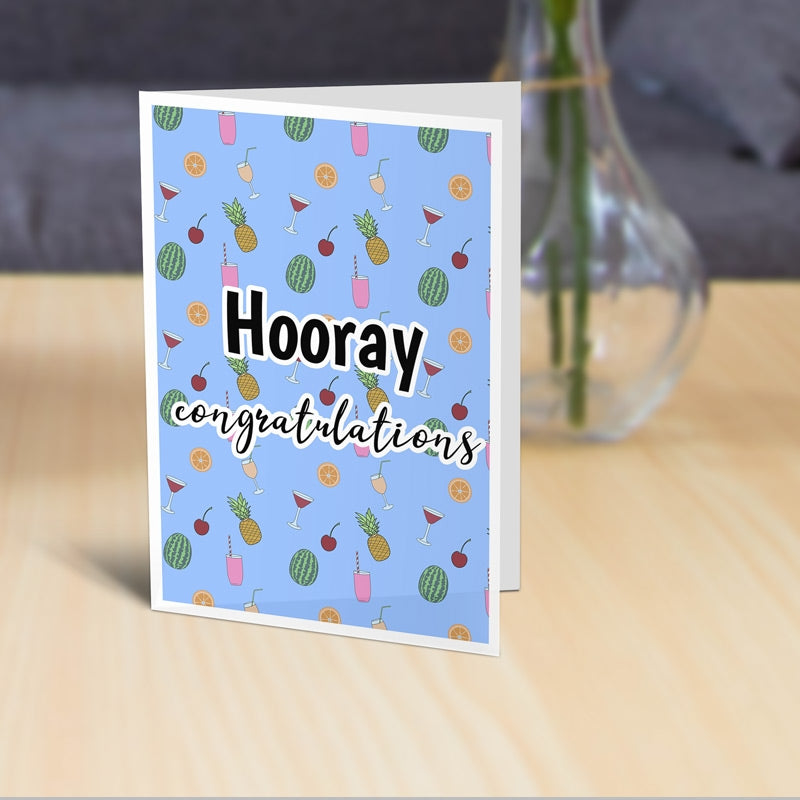 Hooray Congratulations Card