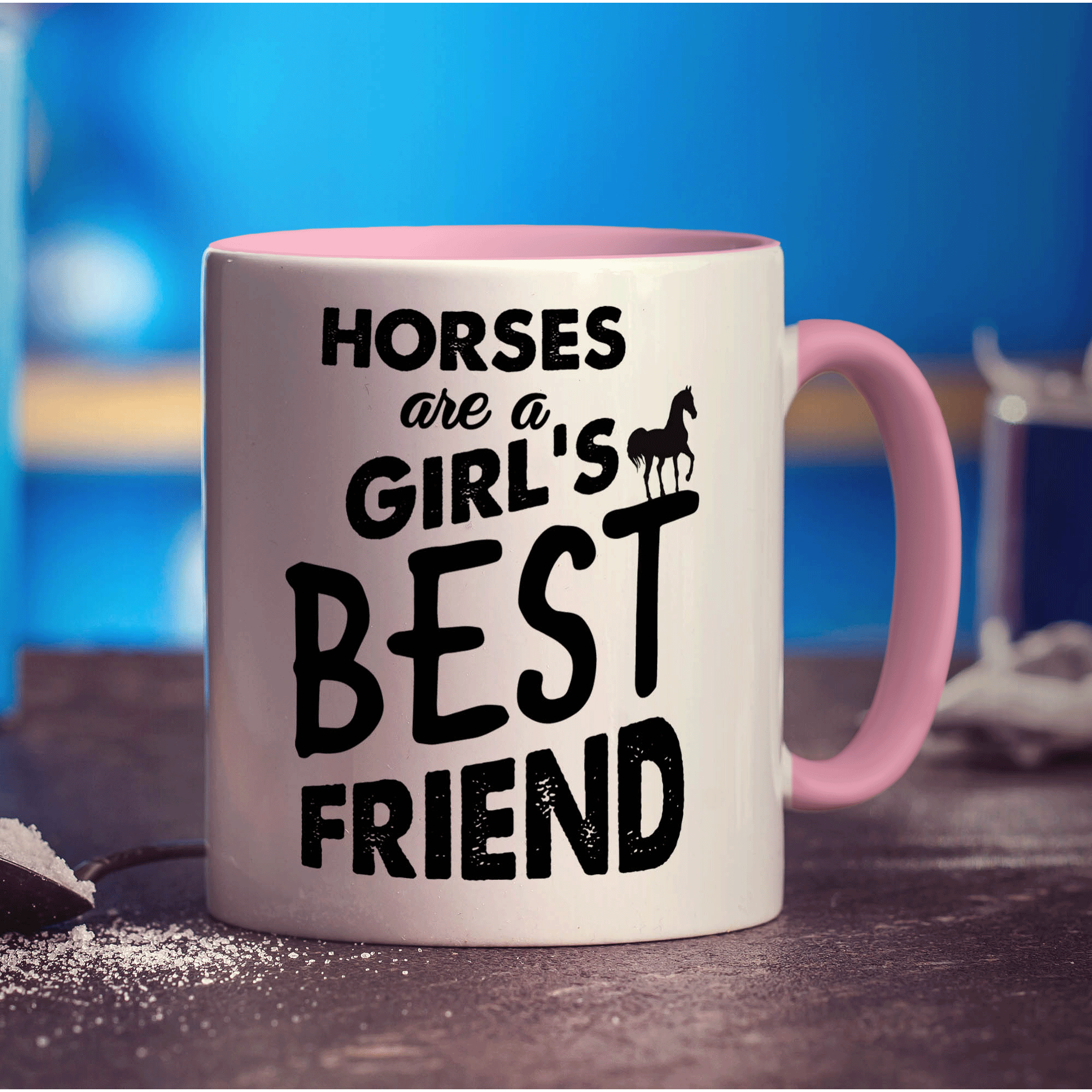 Horses are a Girl's Best Friend Mug