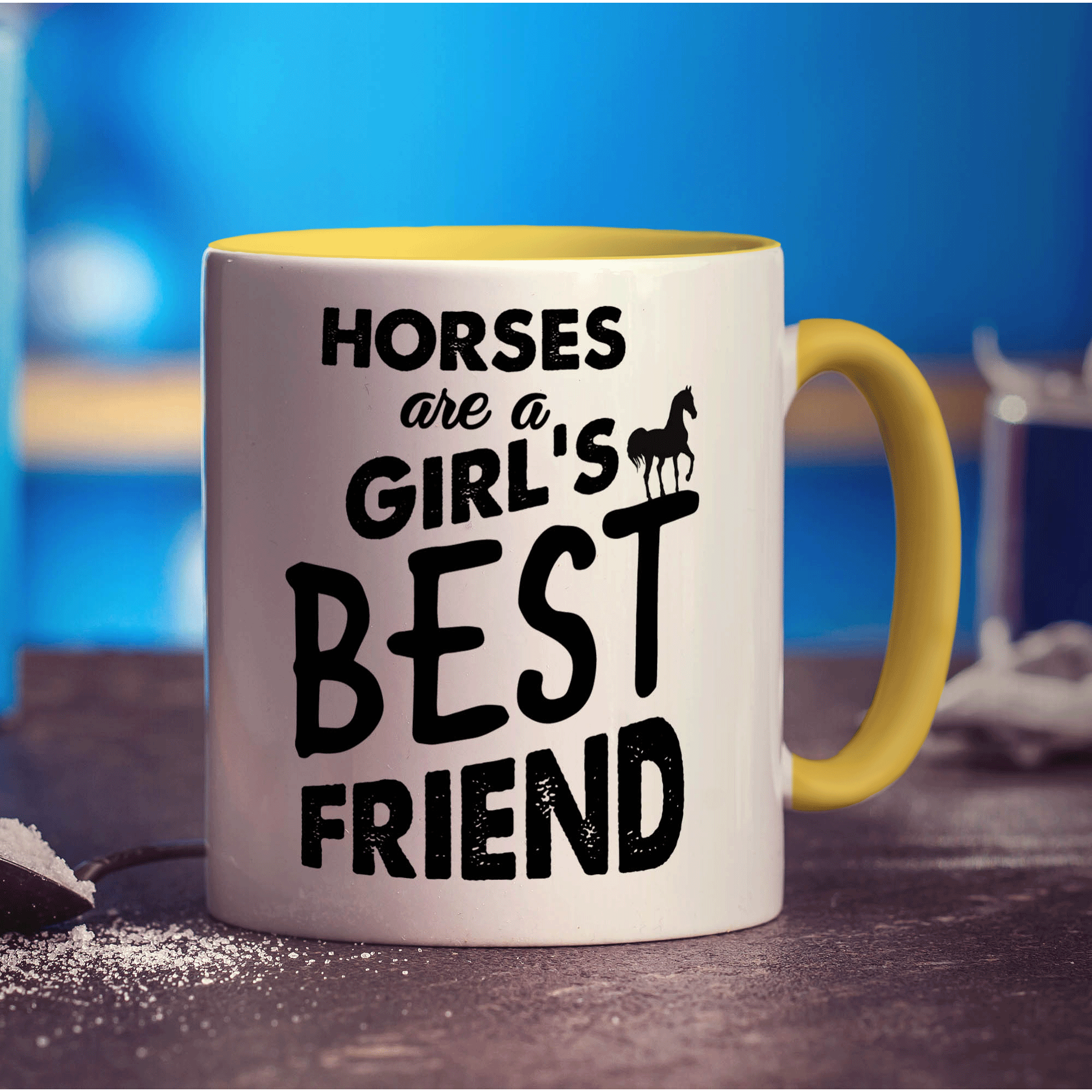 Horses are a Girl's Best Friend Mug