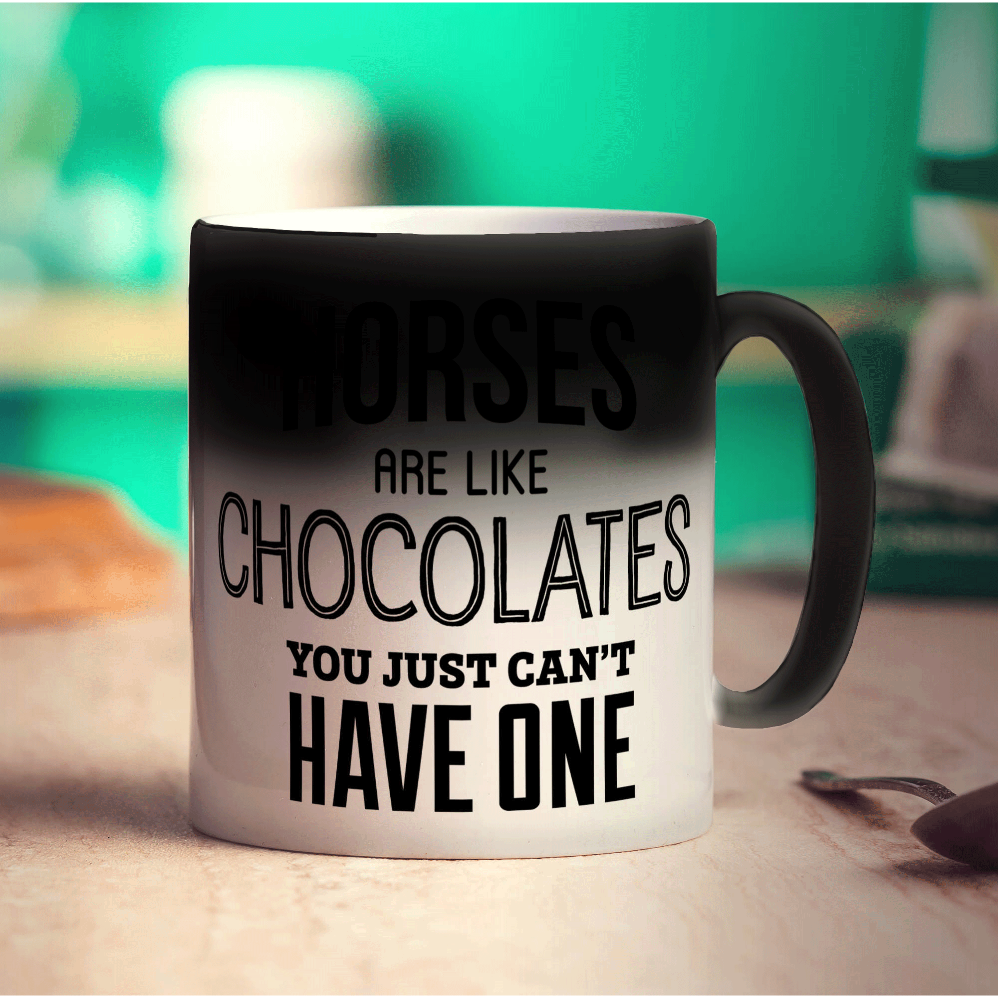 Horses are Like Chocolates You Just Can't Have One Mug - Standard 330ml (11oz) / Magic Mug
