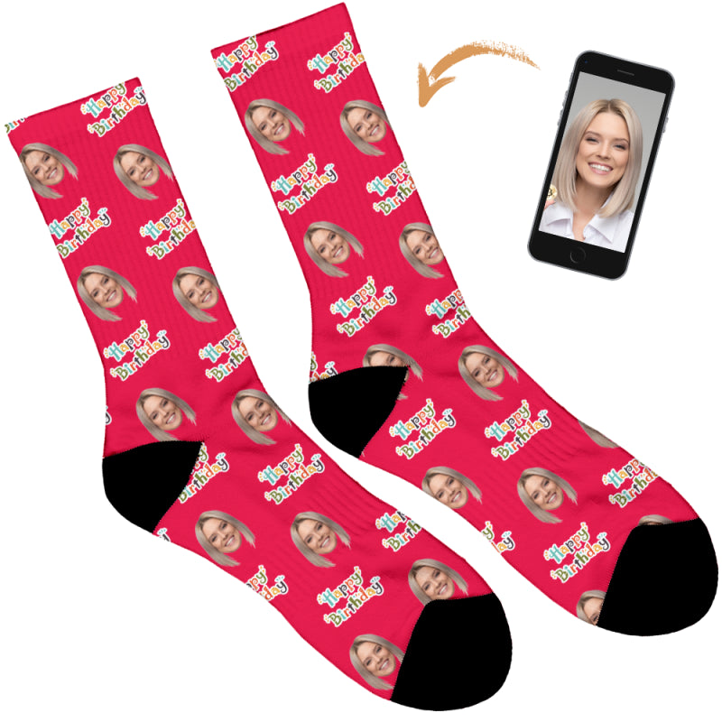 Birthday Personalised Socks