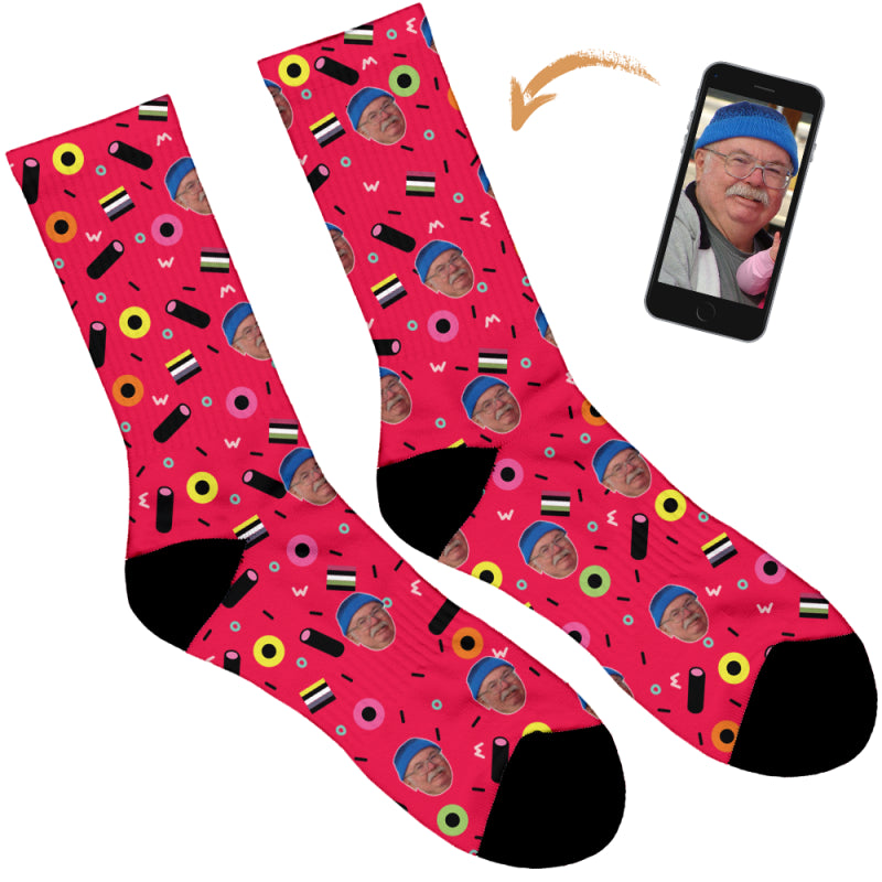 Liquorice Allsorts Personalised Socks