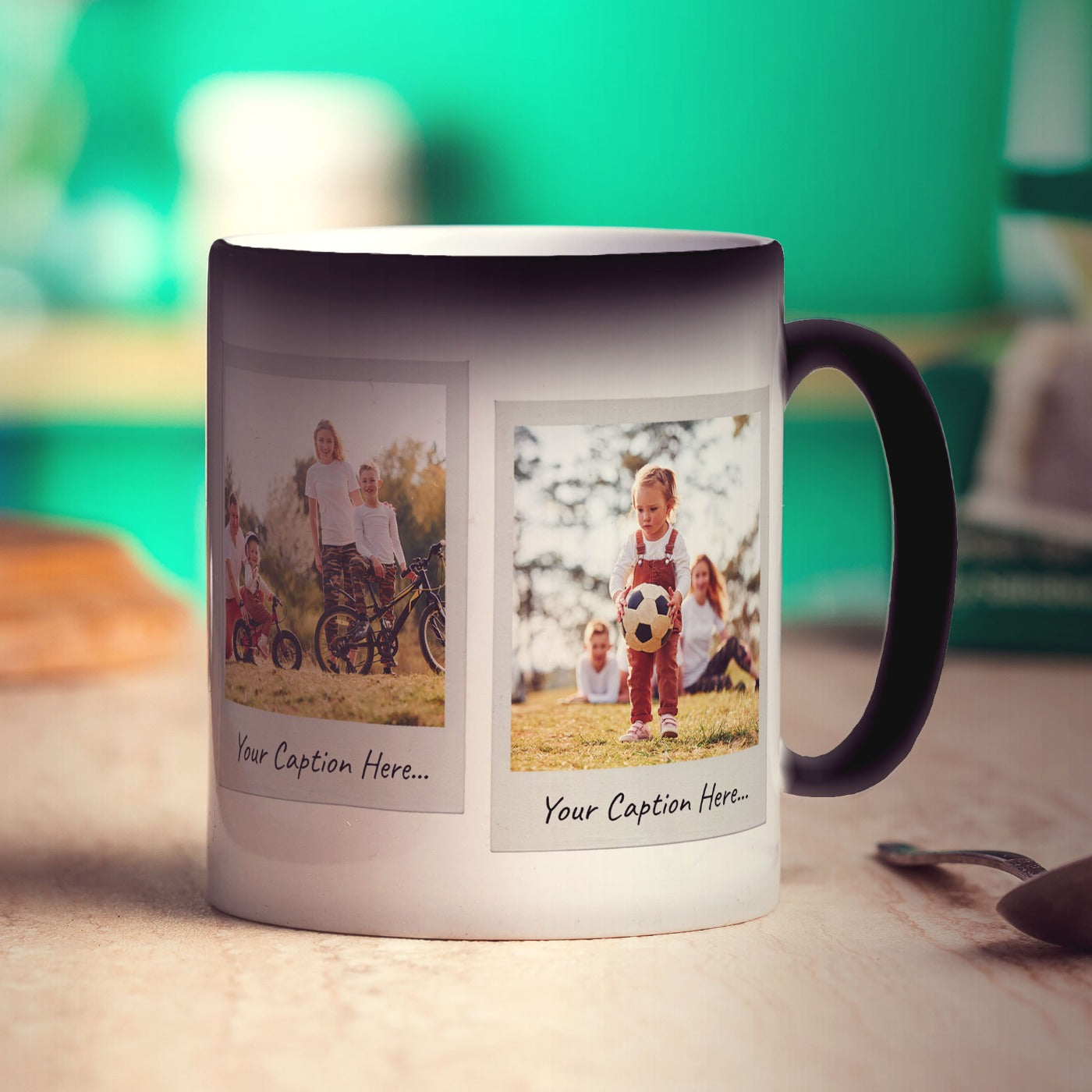 Magic Heat Sensitive Polaroid Photo Mug