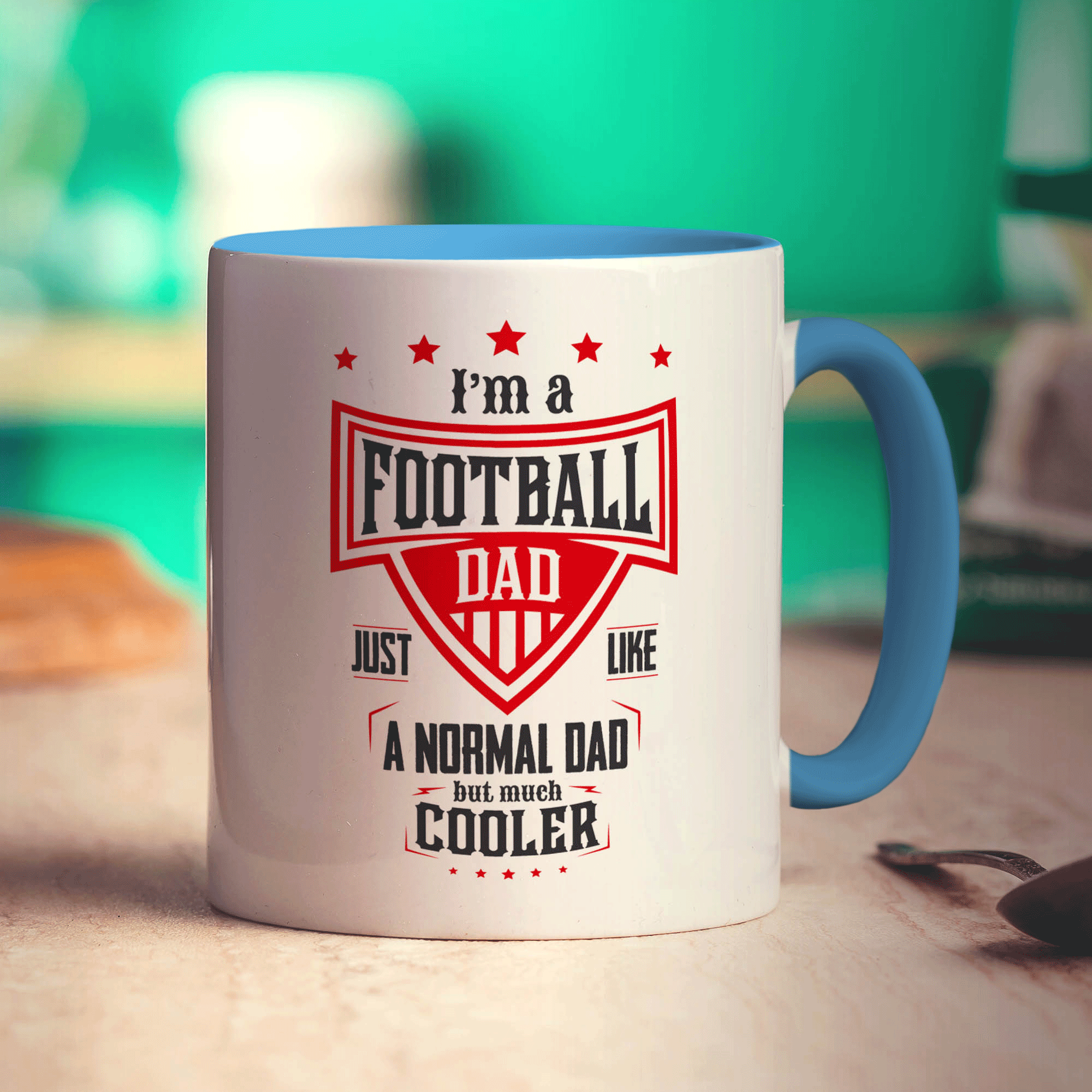 I am a Football Dad Just Like a Normal Dad But Much Cooler Mug