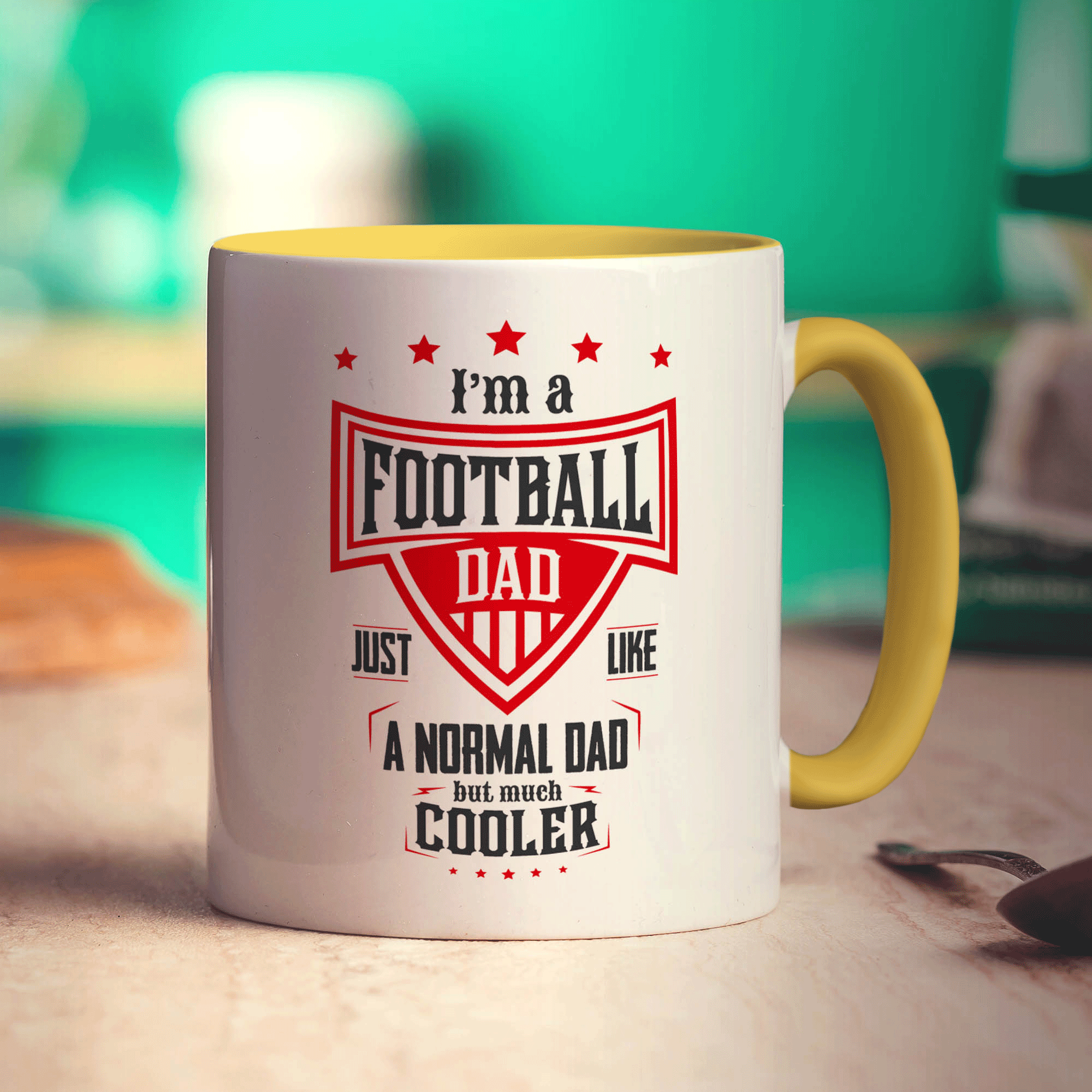 I am a Football Dad Just Like a Normal Dad But Much Cooler Mug