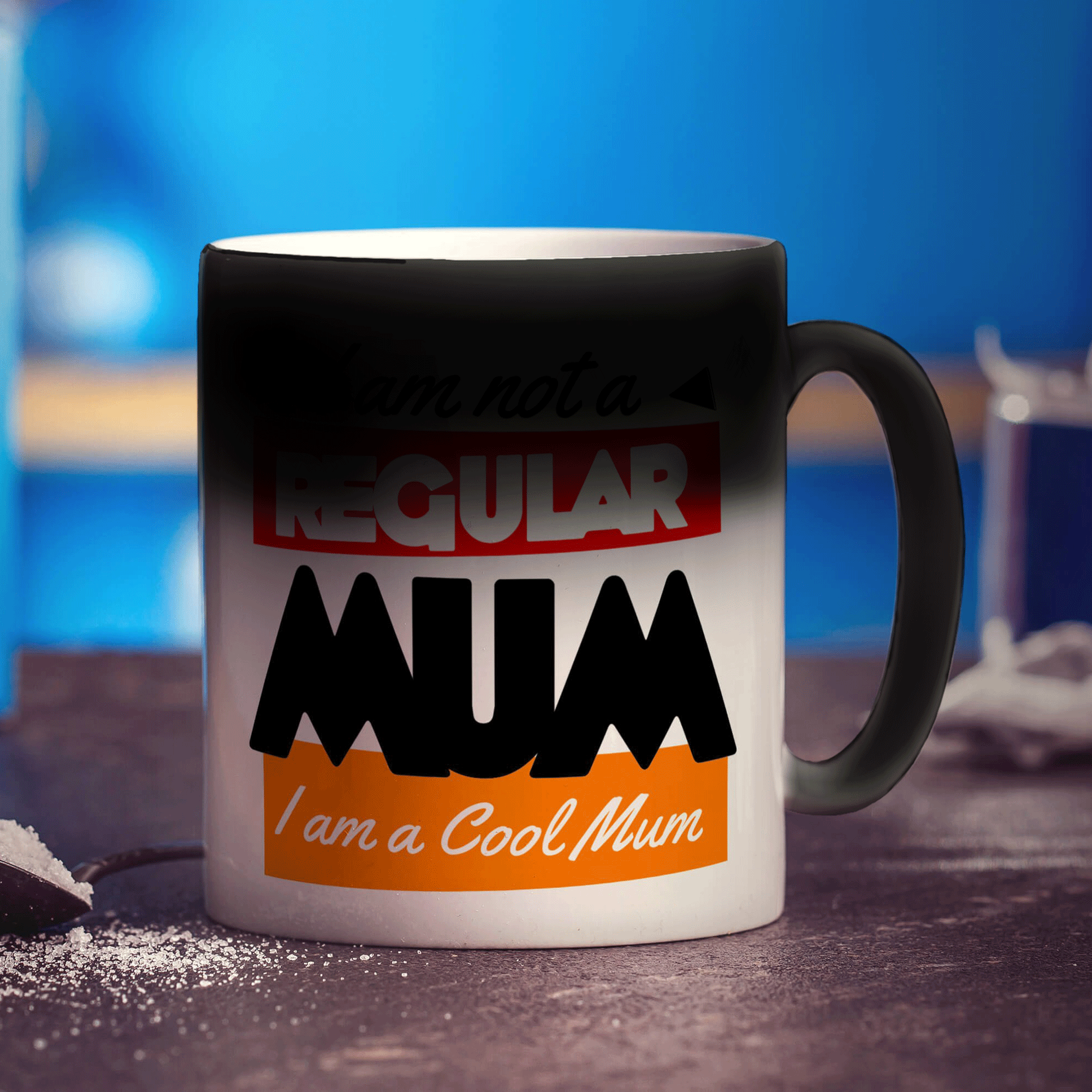 I Am Not A Regular Mum I Am A Cool Mum Mug - Standard 330ml (11oz) / Magic Mug