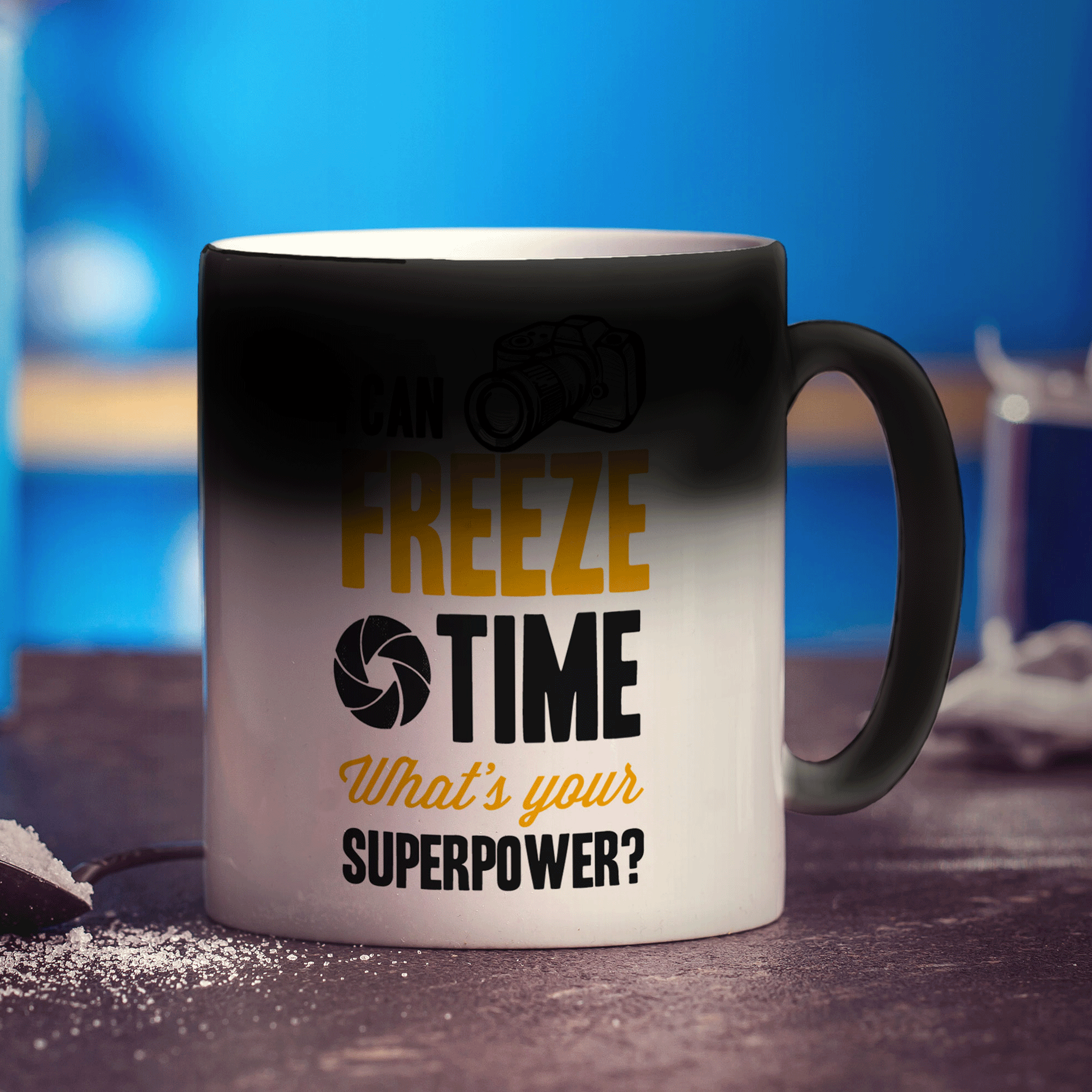 I Can Freeze Time What's Your Superpower Mug - Standard 330ml (11oz) / Magic Mug