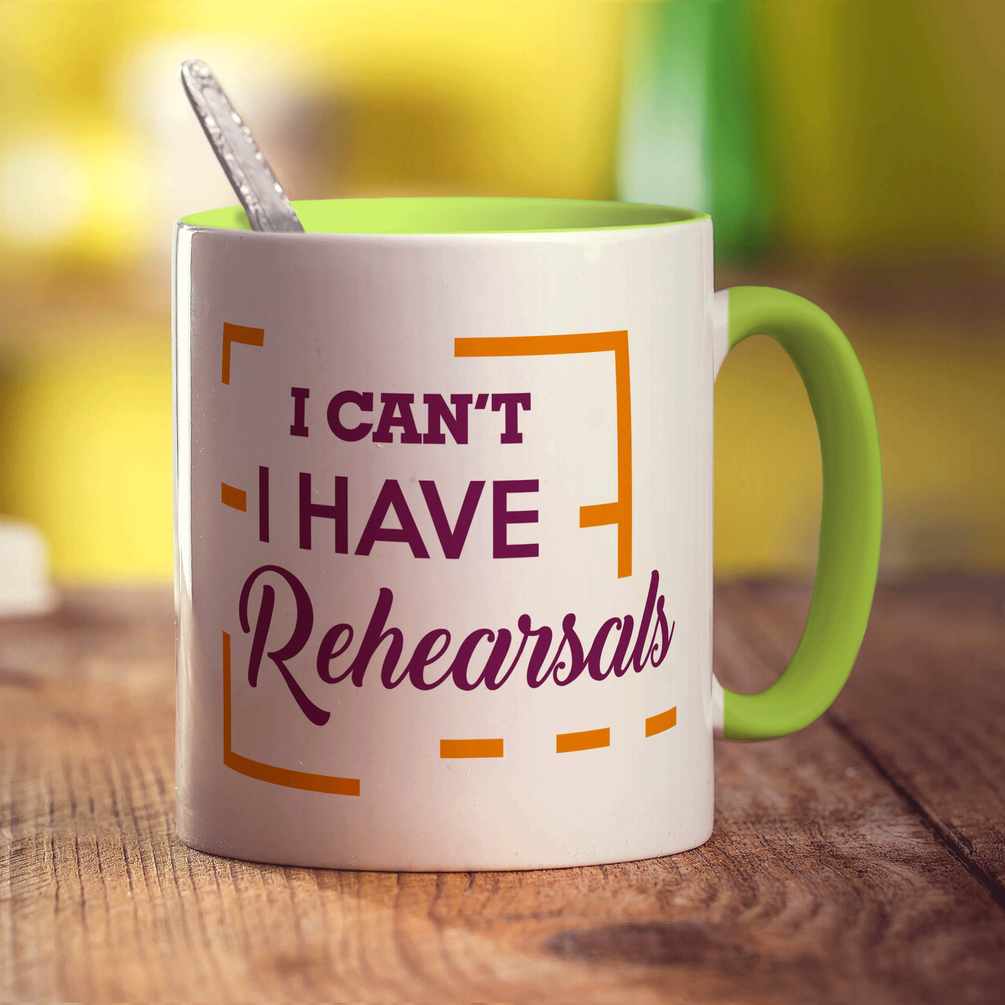 I Can't I have Rehearsals Mug