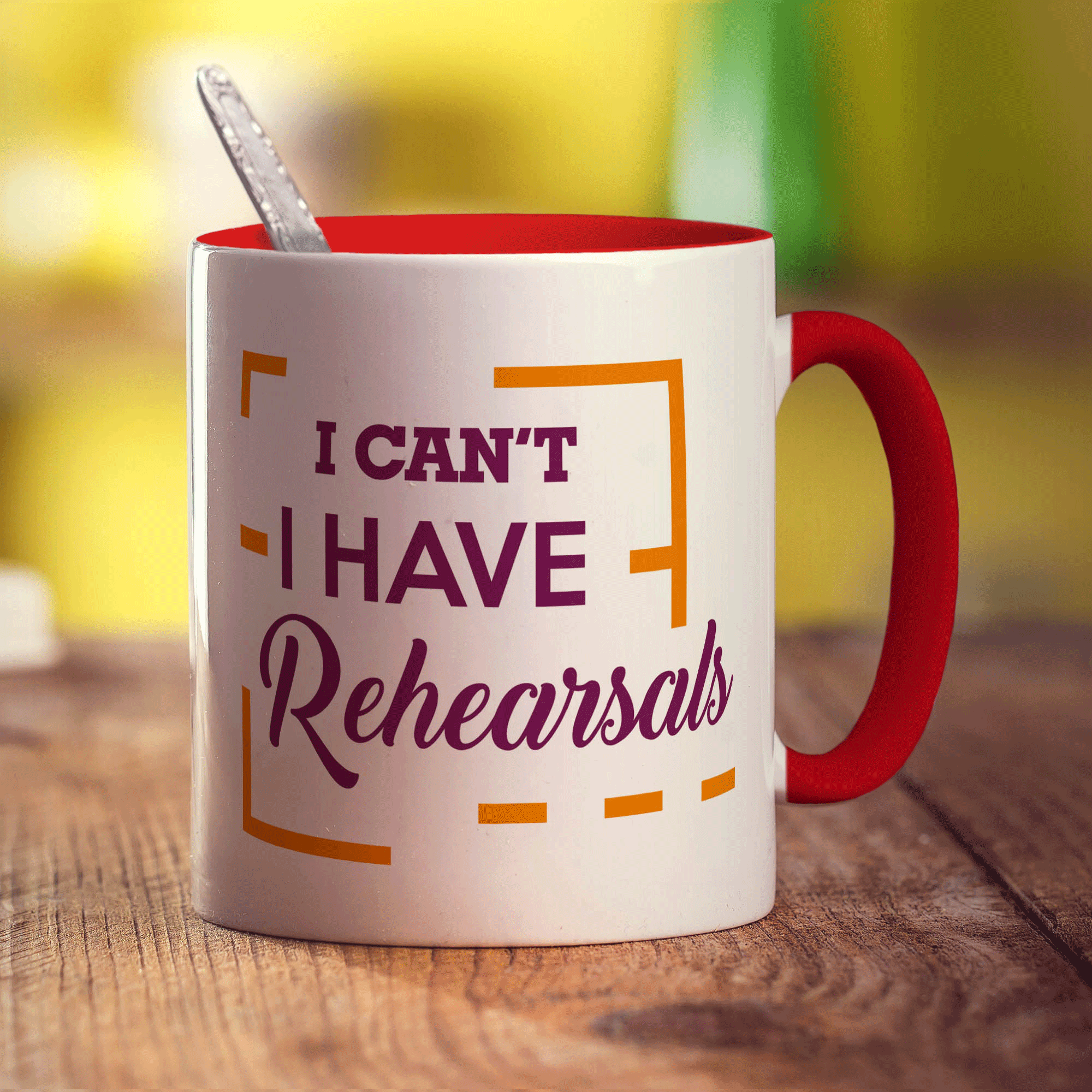 I Can't I have Rehearsals Mug