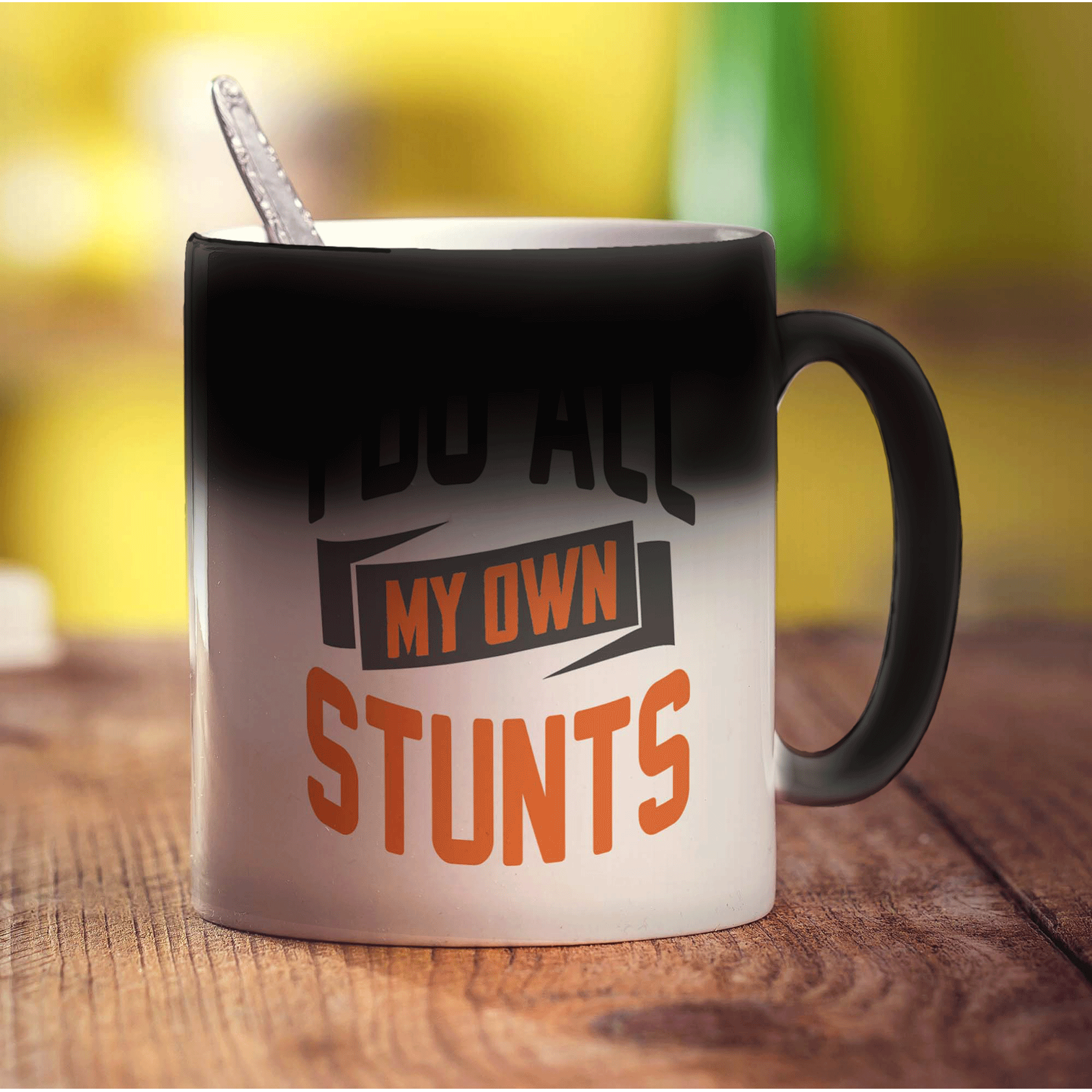 I Do All My Own Stunts Mug