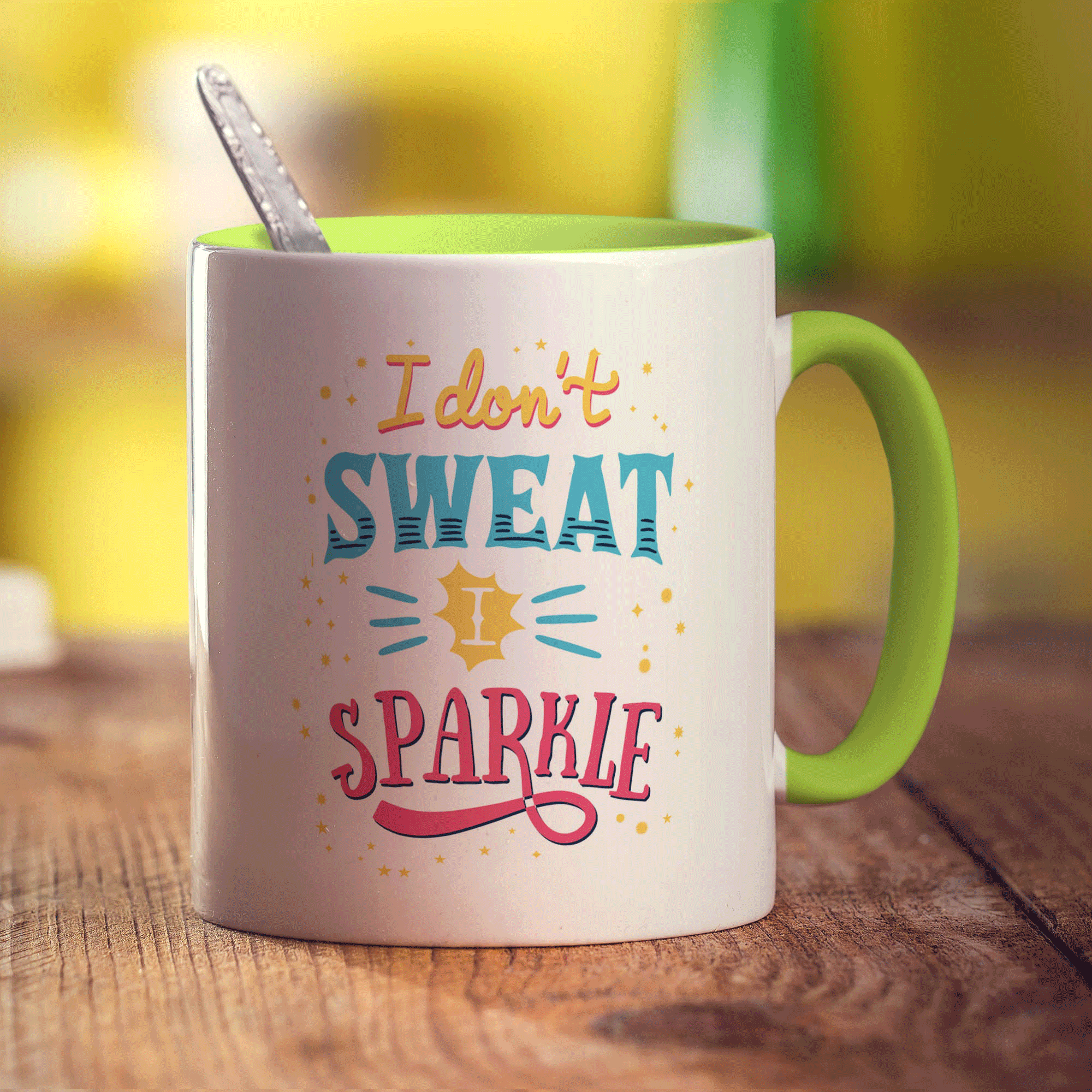 I Don't Sweat I Sparkle Mug