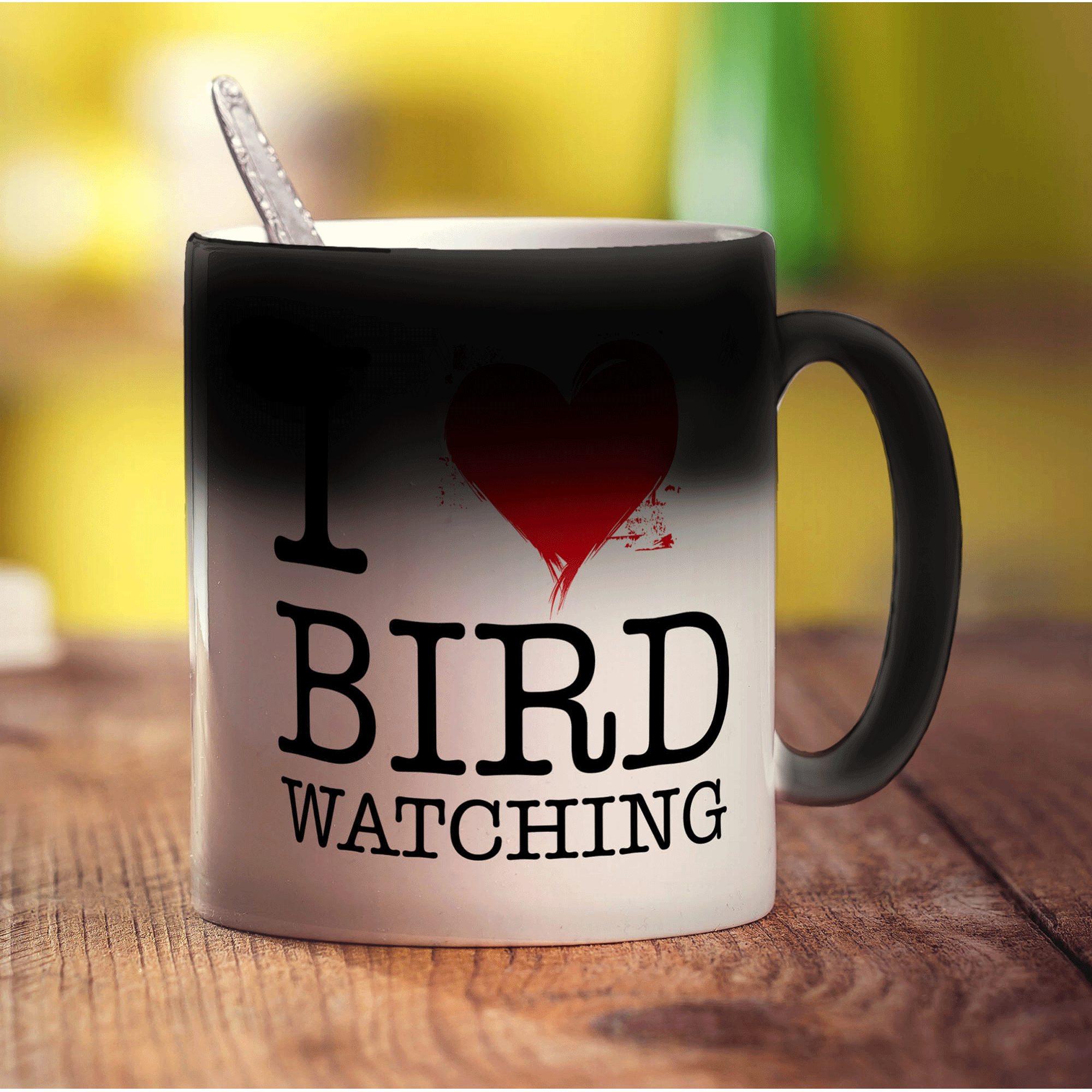 I Heart Bird Watching Mug