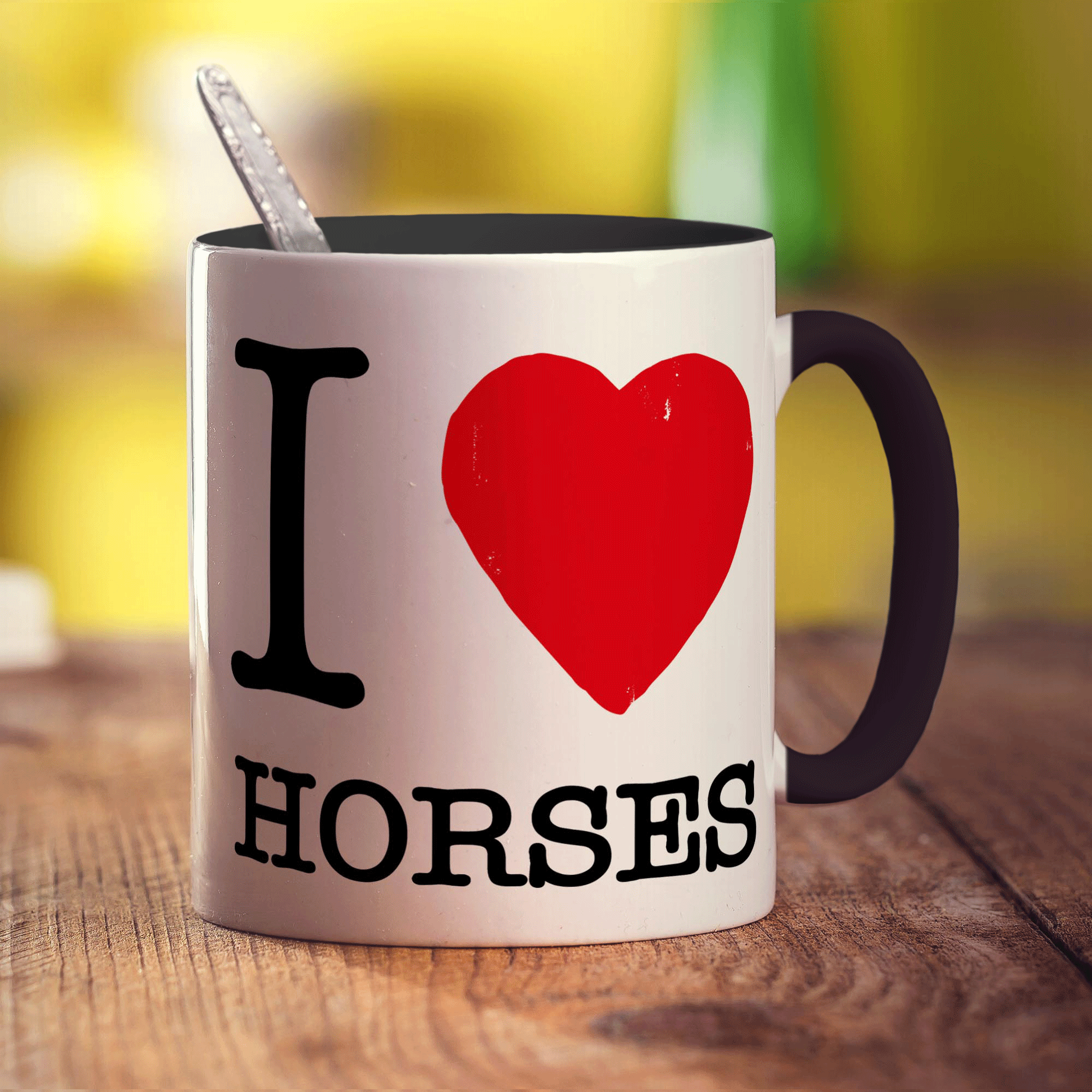 I Heart Horses Mug
