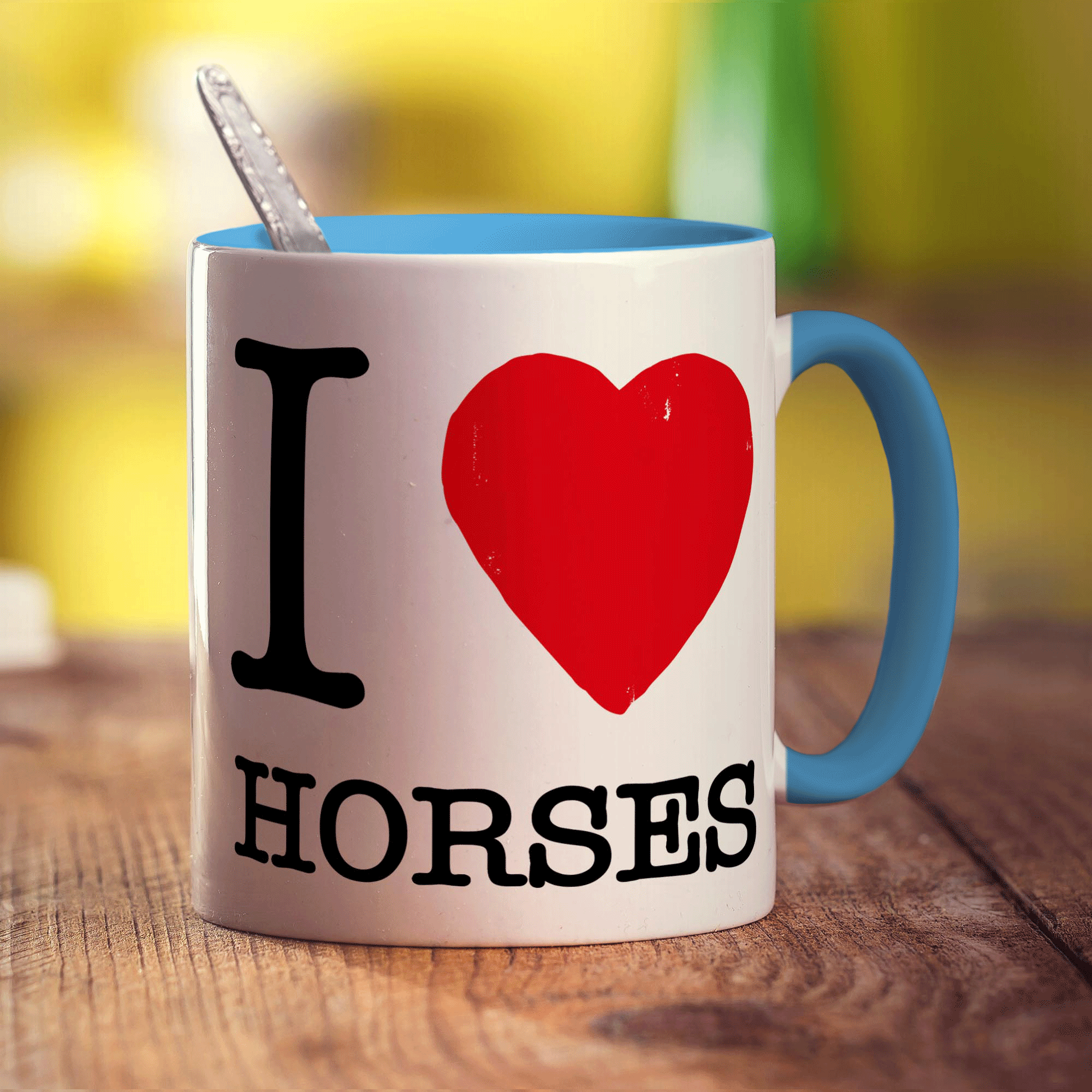 I Heart Horses Mug