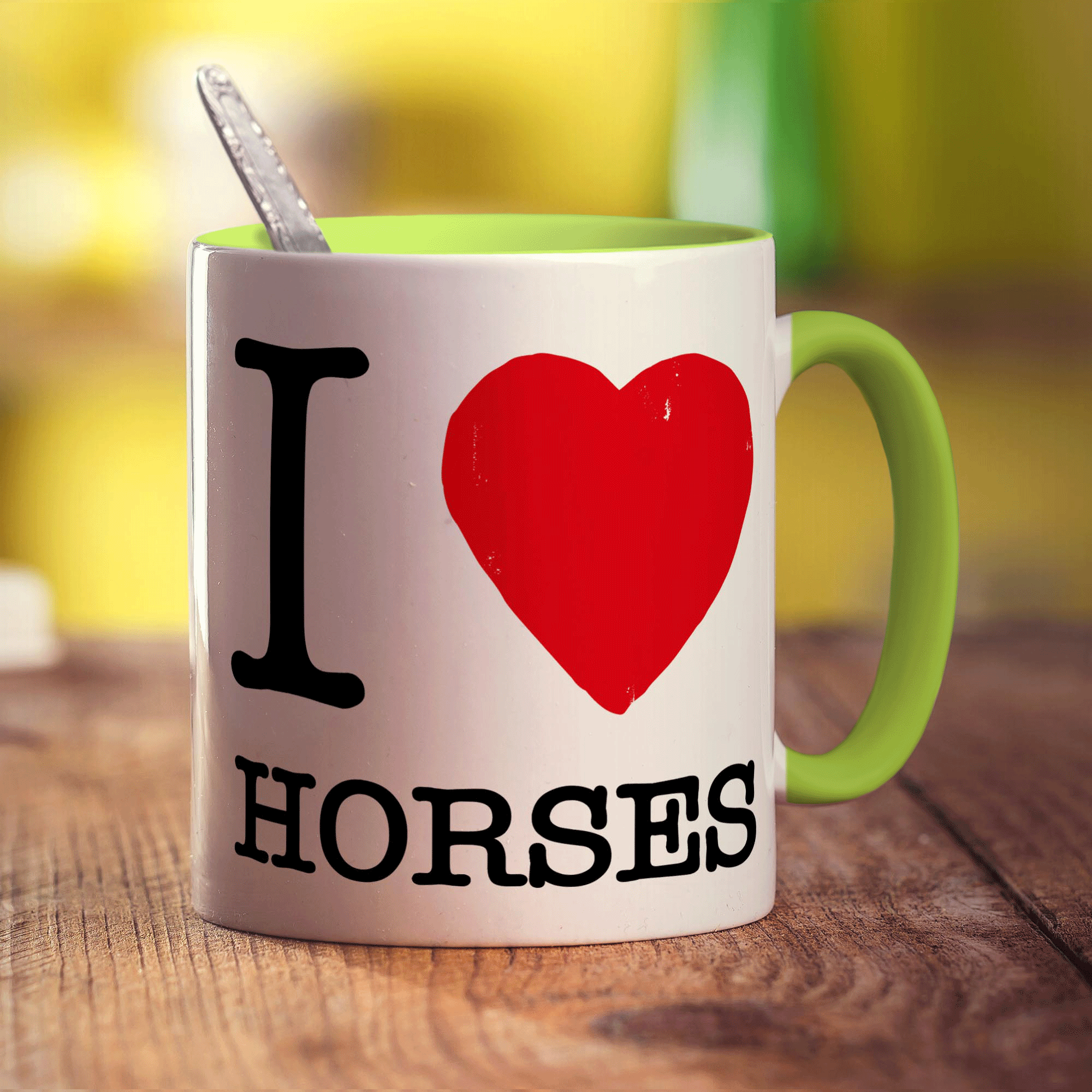 I Heart Horses Mug