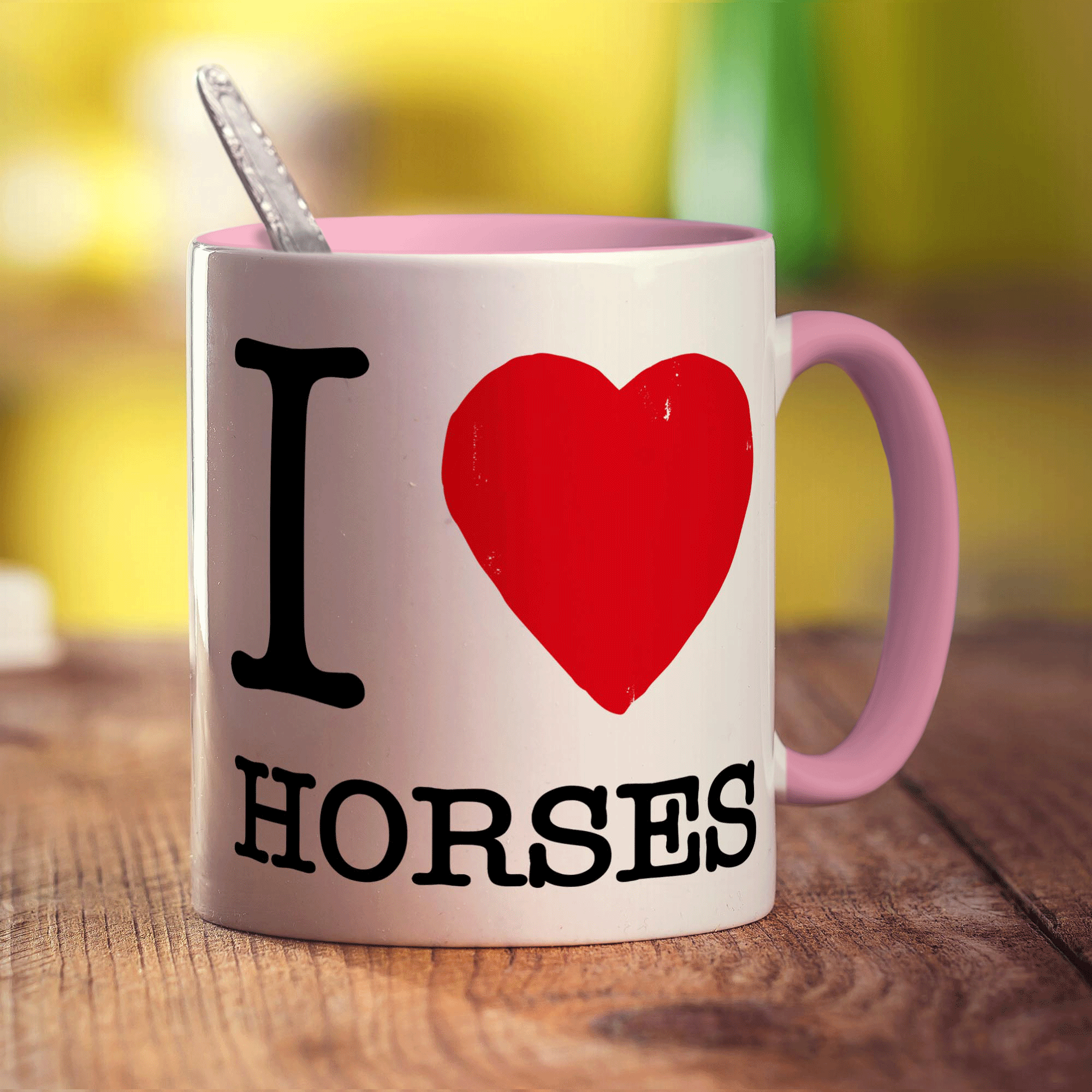 I Heart Horses Mug