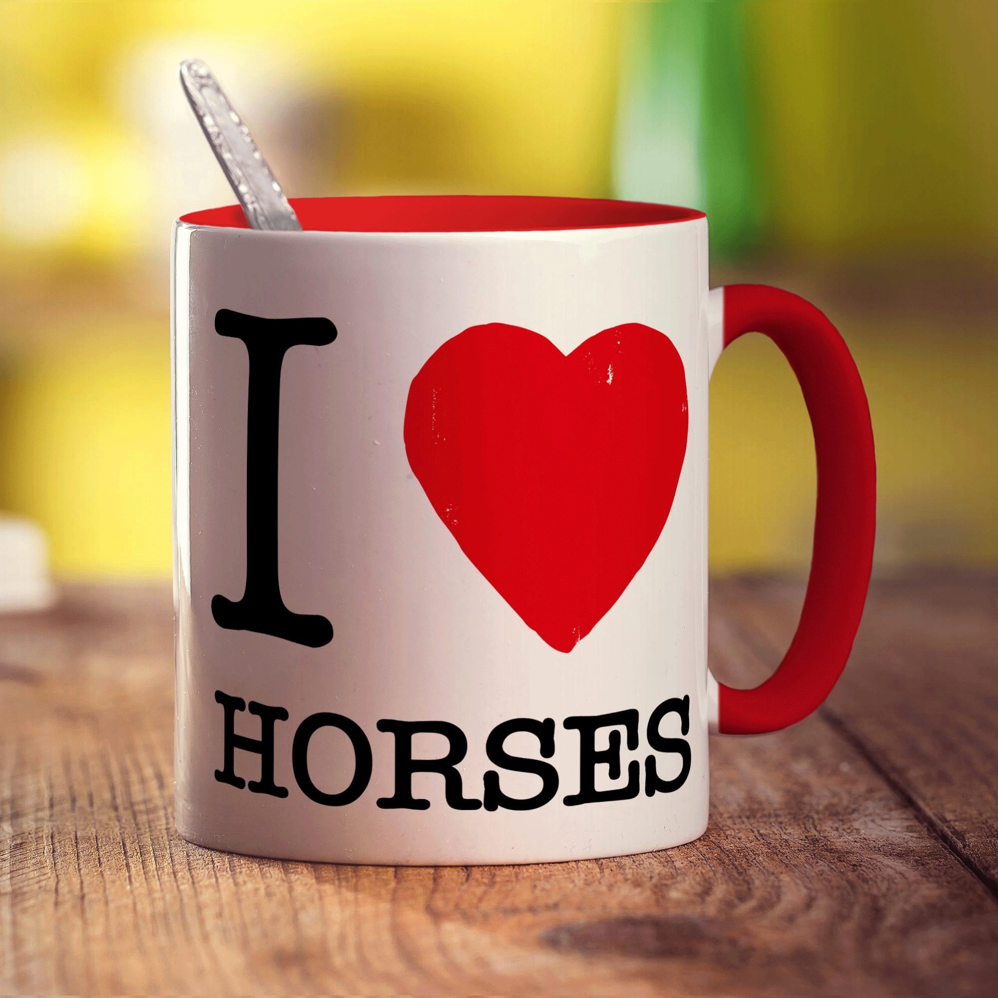 I Heart Horses Mug
