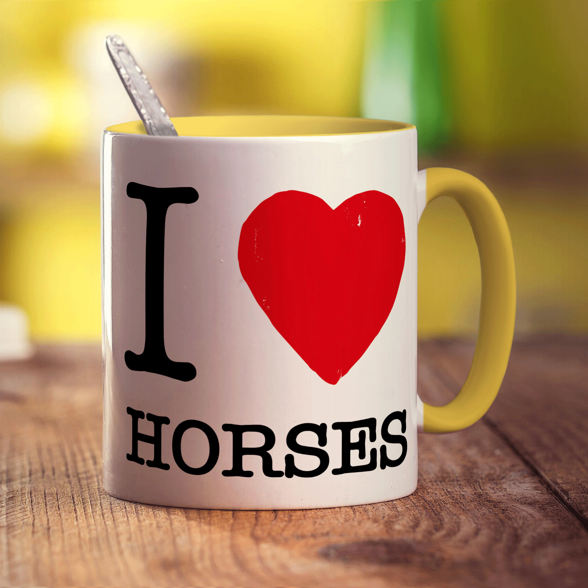 I Heart Horses Mug