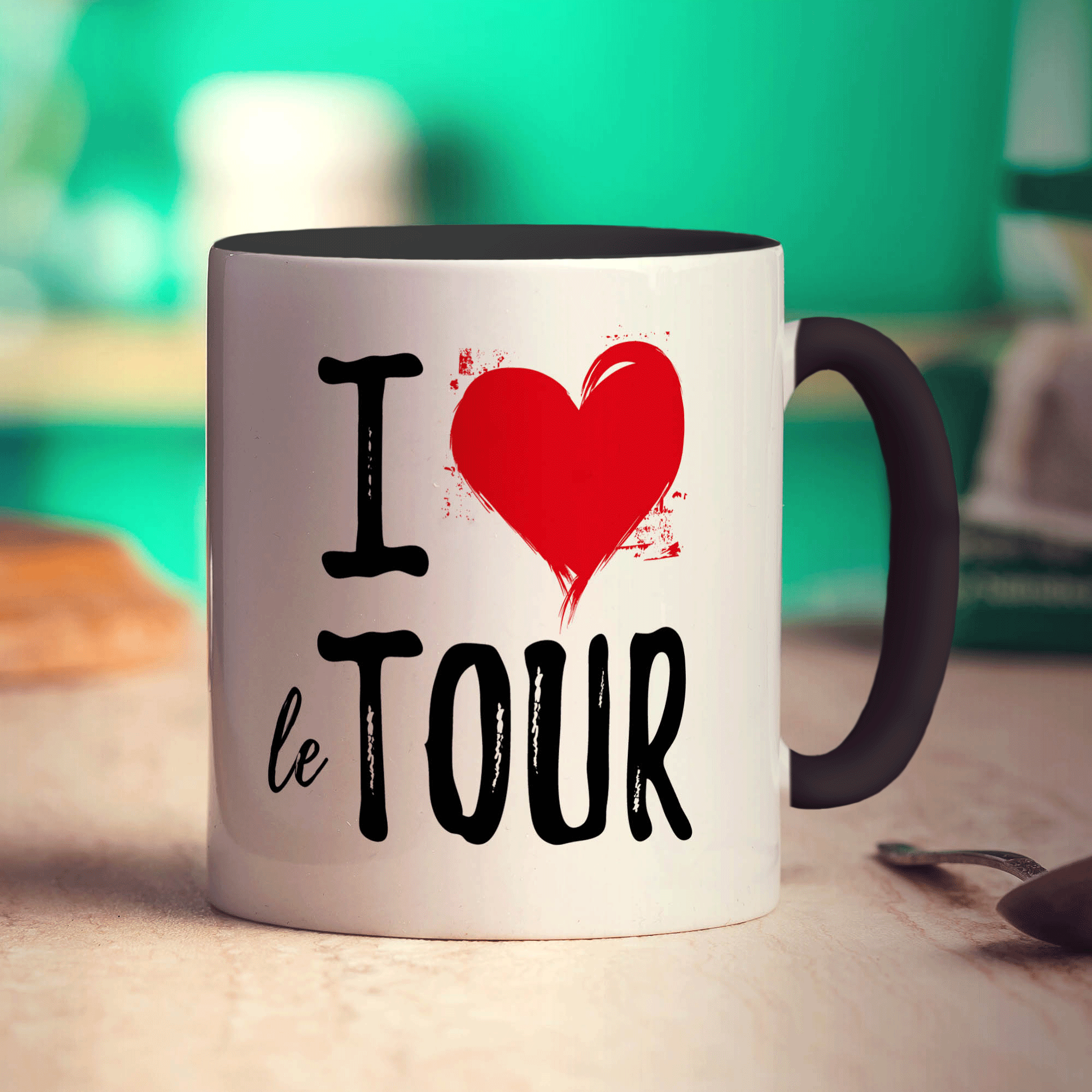 I Heart Le Tour Mug