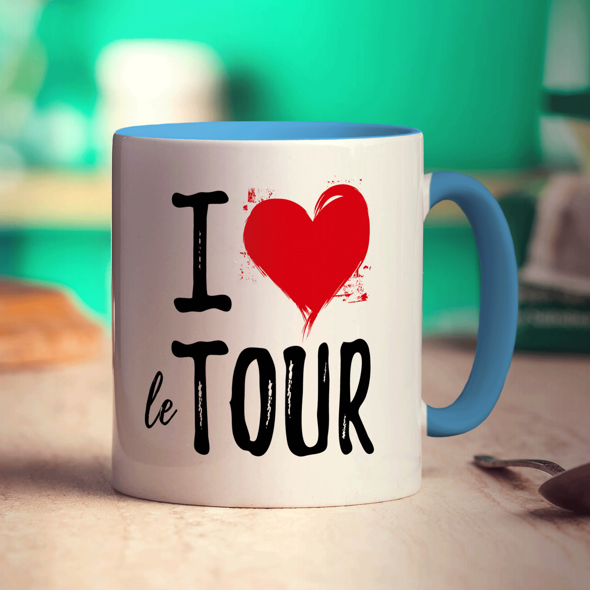 I Heart Le Tour Mug